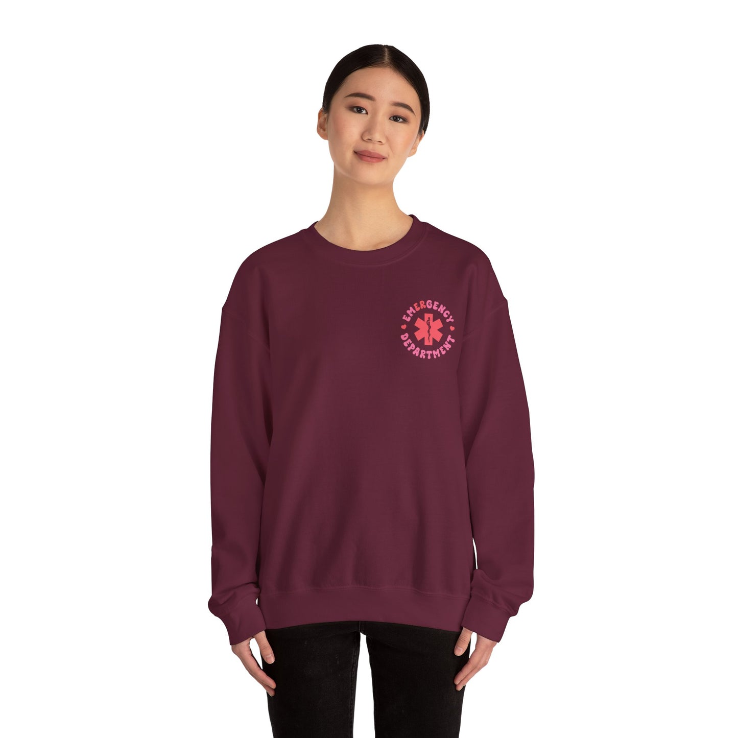 Pink Emergency Department | Adult Sweatshirt