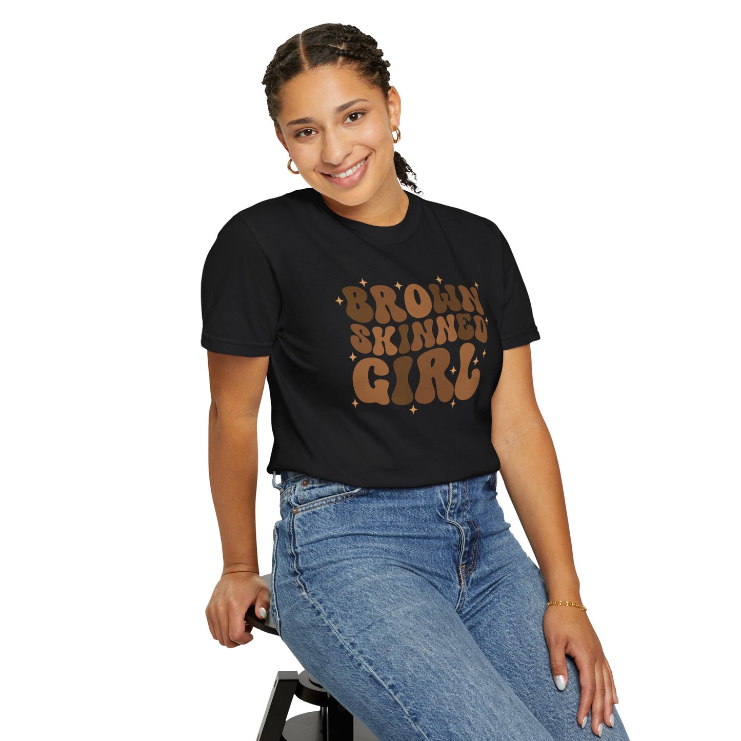 Brown Skinned Girl Adult Shirt