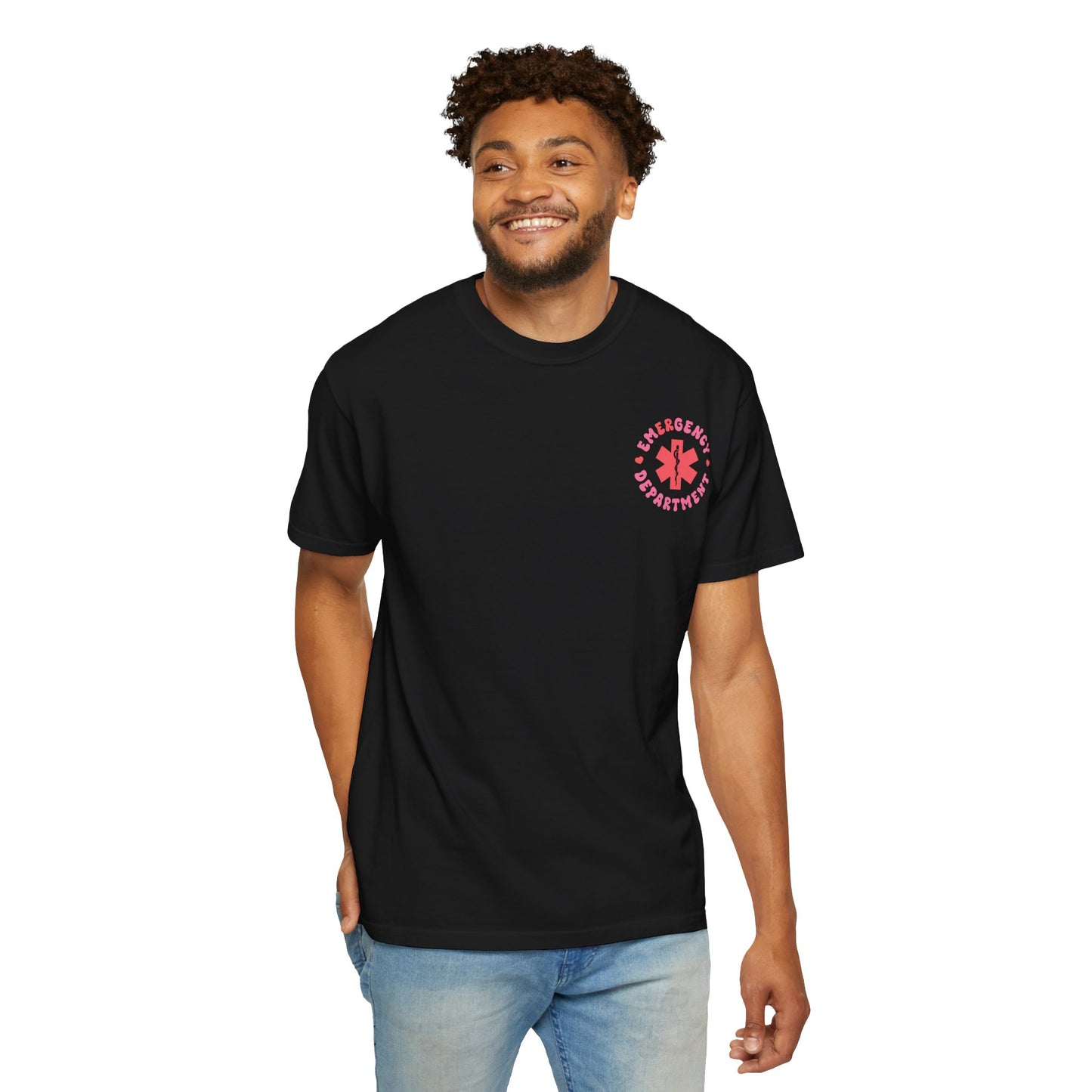 Pink Emergency Department Adult Shirt