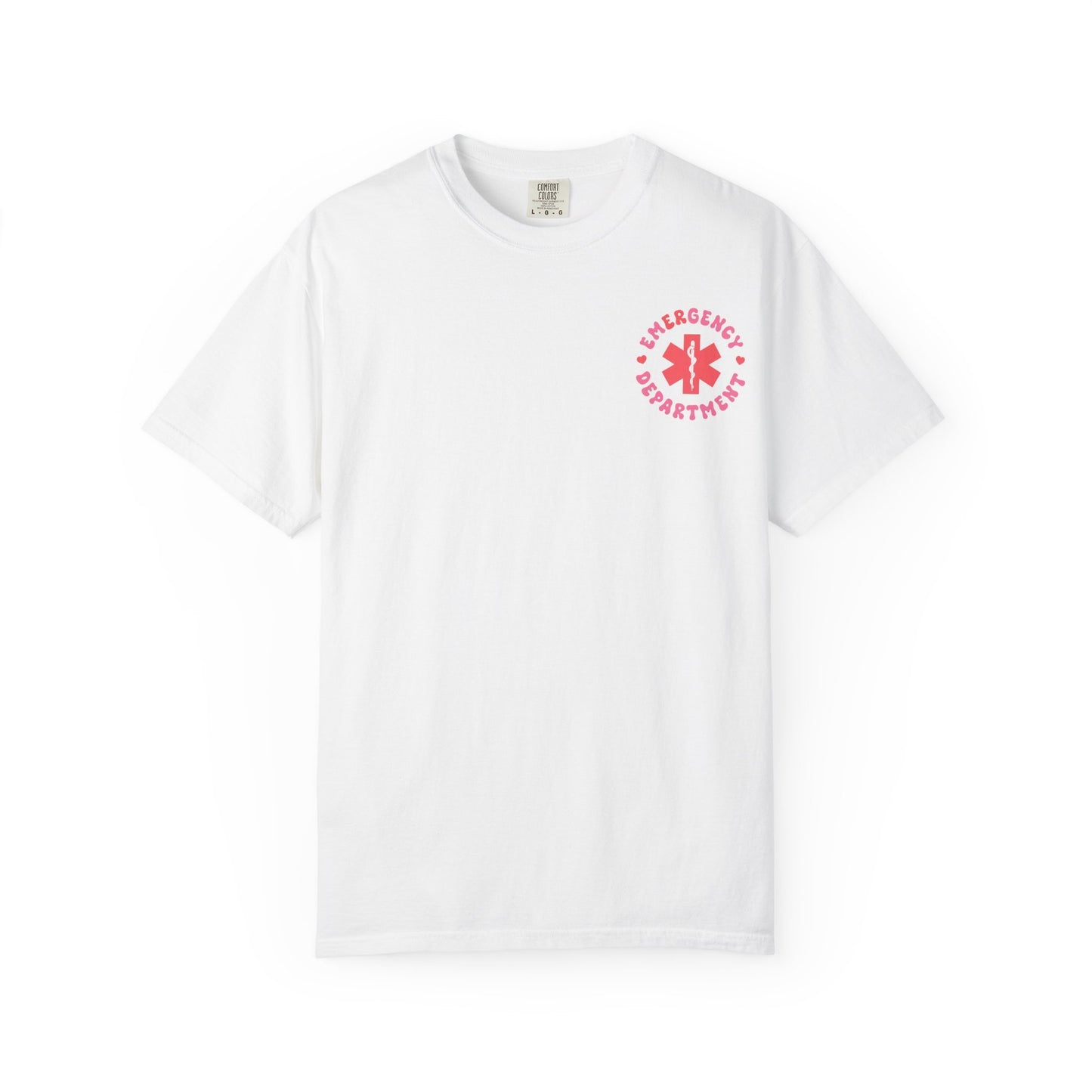 Pink Emergency Department Adult Shirt