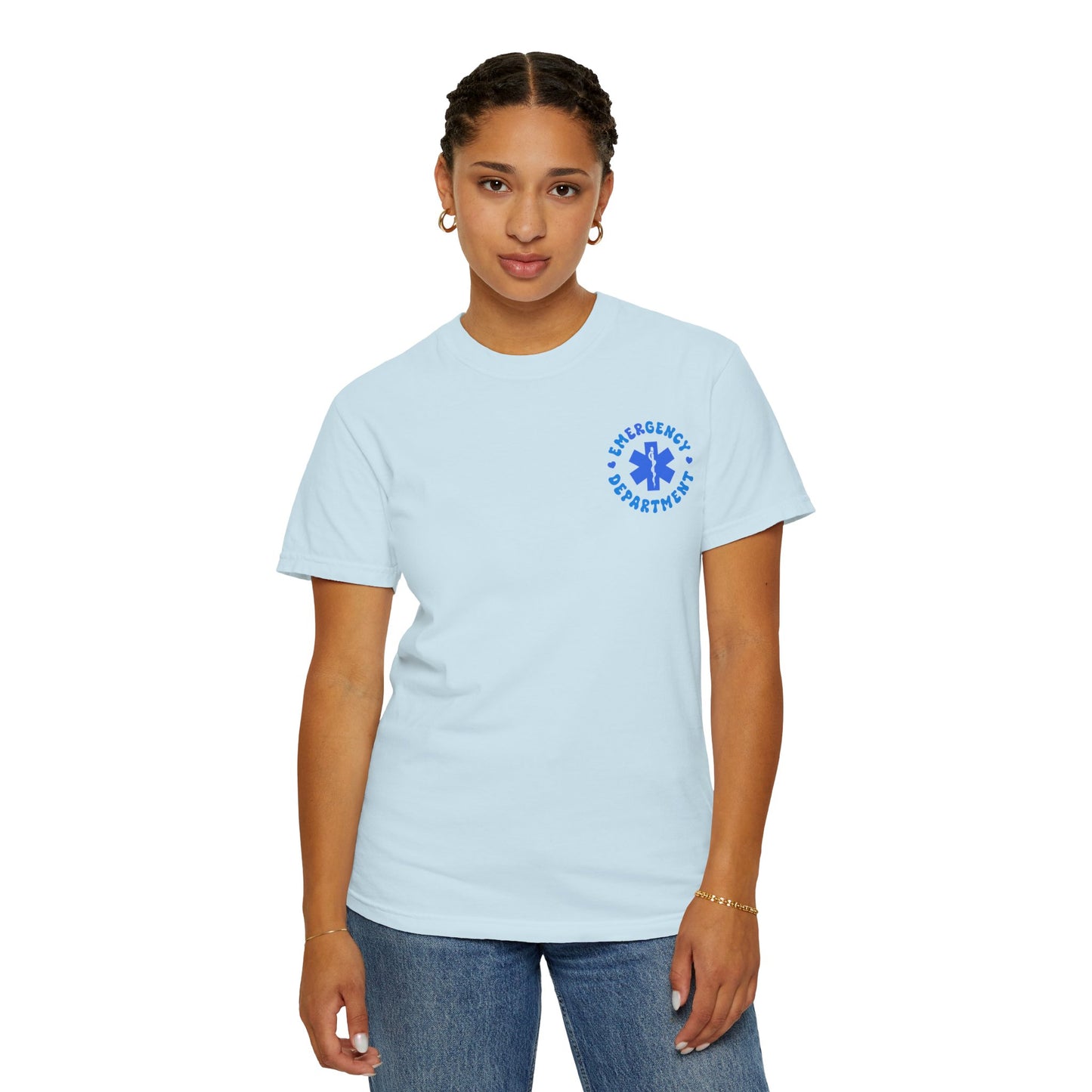 Blue Emergency Department Adult Shirt