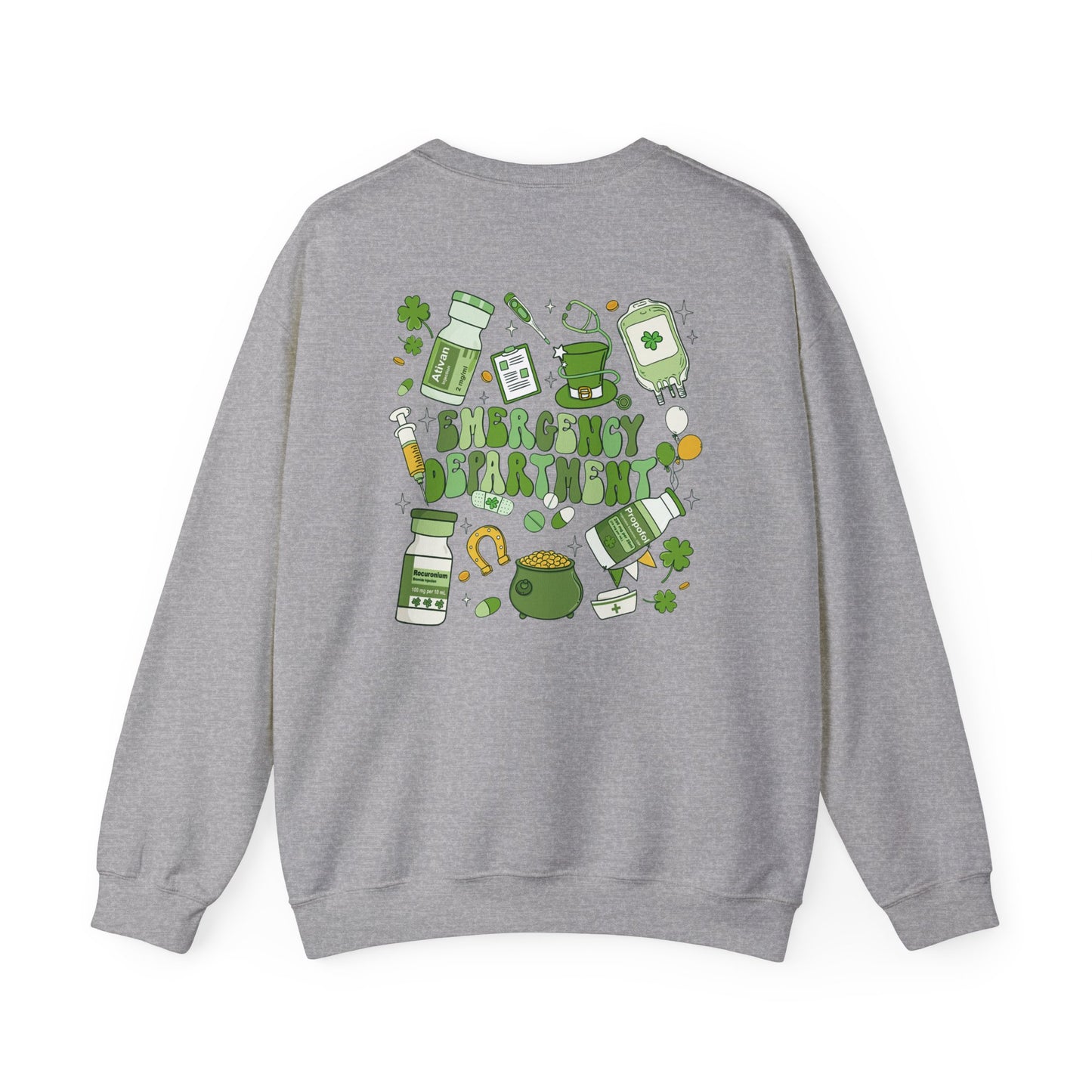 Emergency Department St. Patrick's Day Sweatshirt