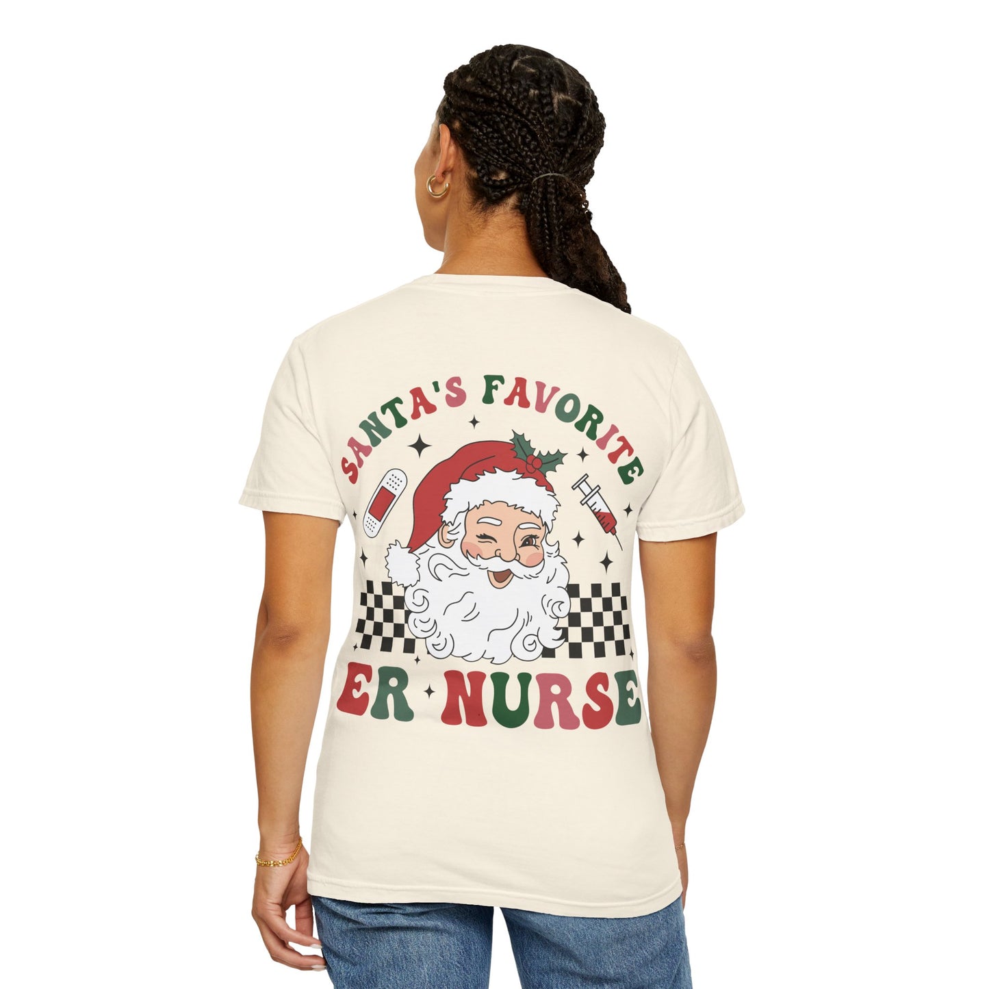 "Santa’s Favorite" ER Nurse Shirt