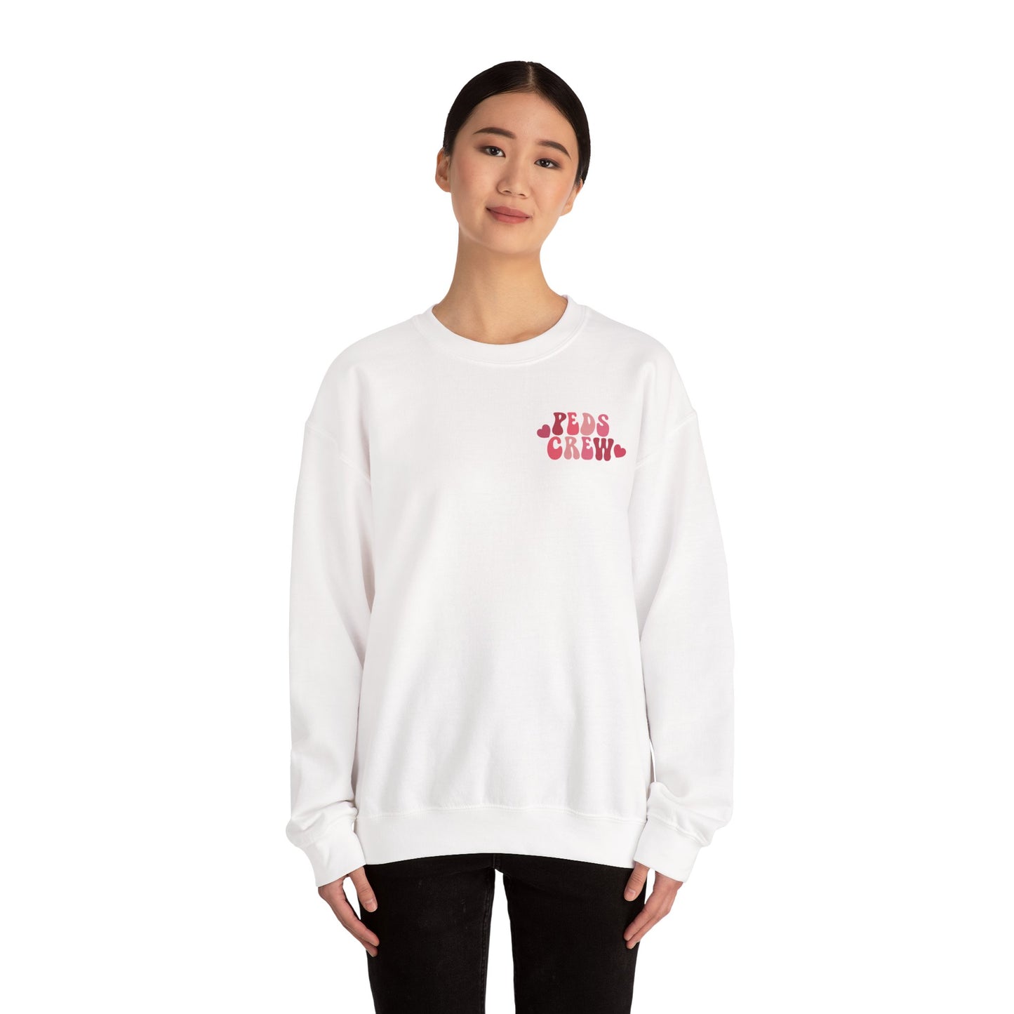 PEDS Crew Valentine's Day | Adult Sweatshirt