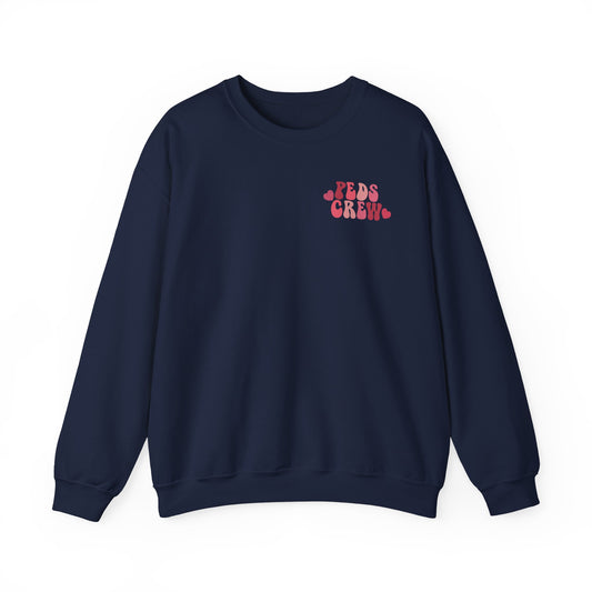 PEDS Crew Valentine's Day Sweatshirt