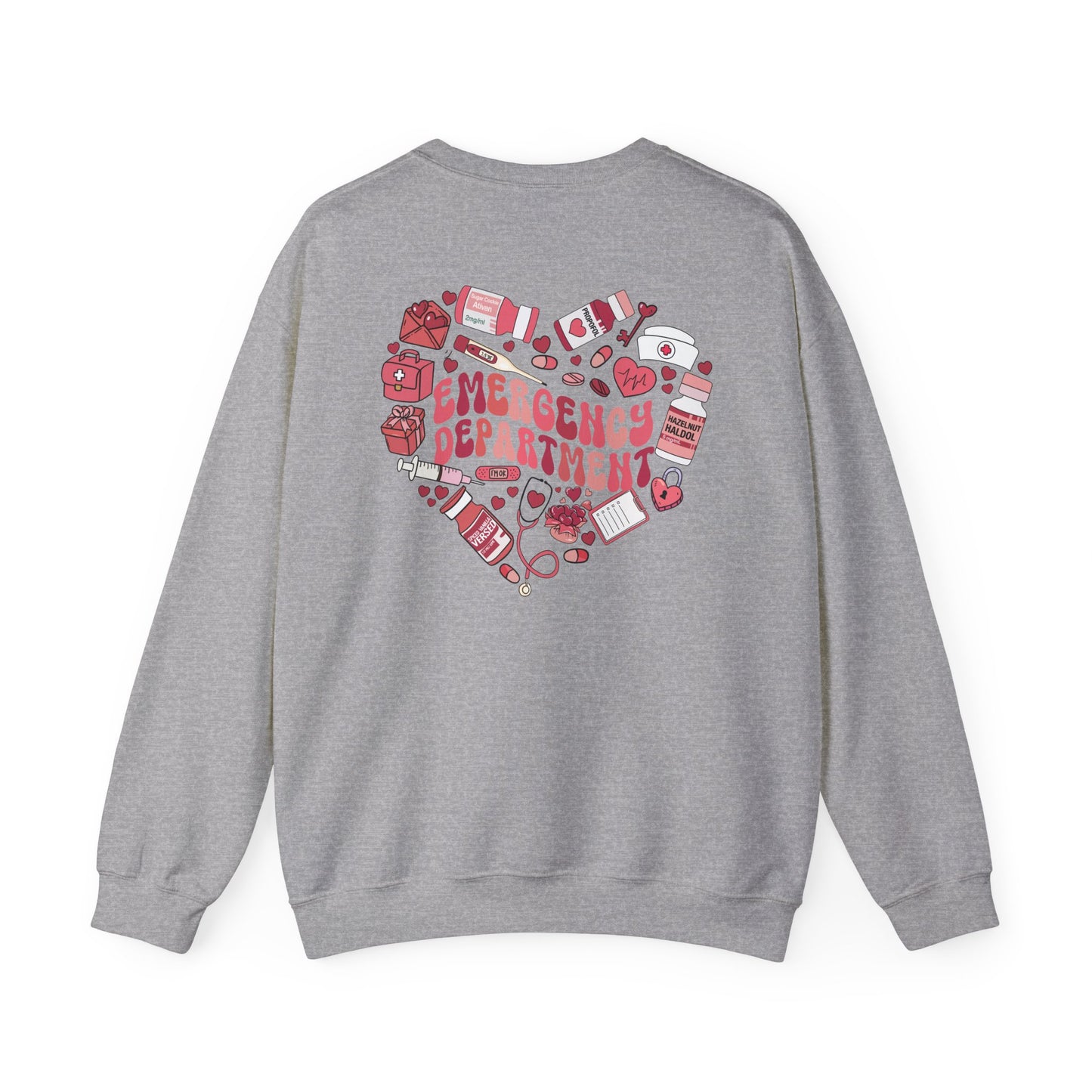 PEDS Crew Valentine's Day | Adult Sweatshirt