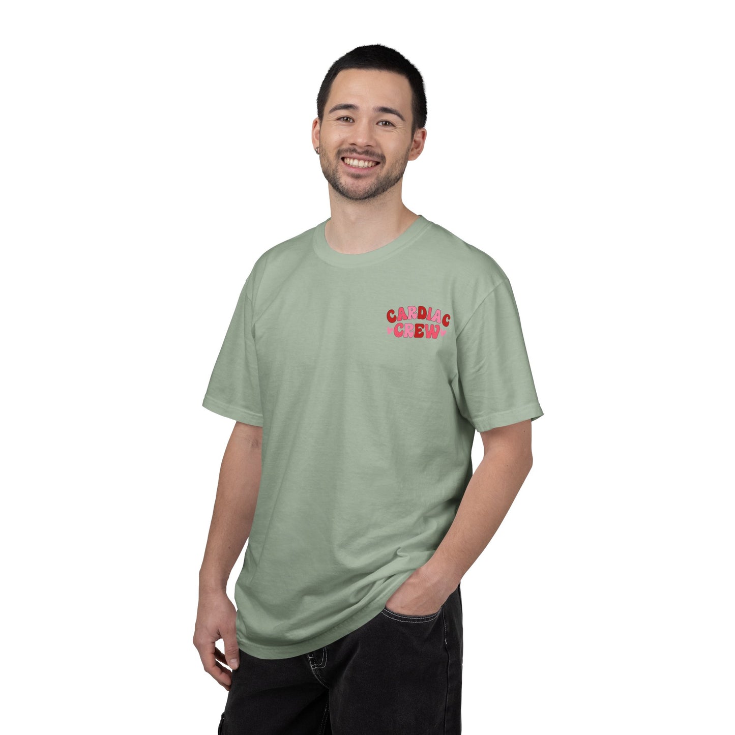 Cardiac Crew with Hearts Shirt