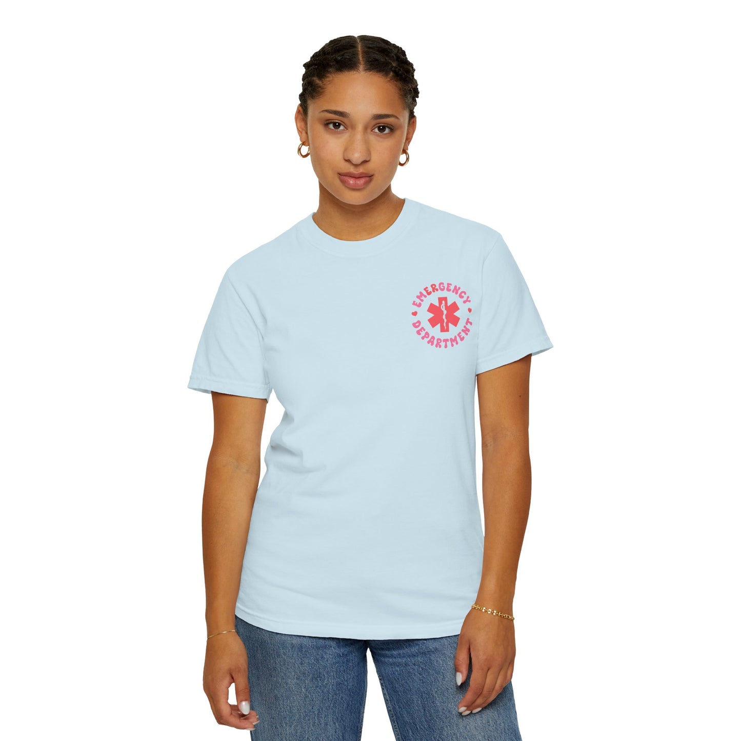 Pink Emergency Department Adult Shirt