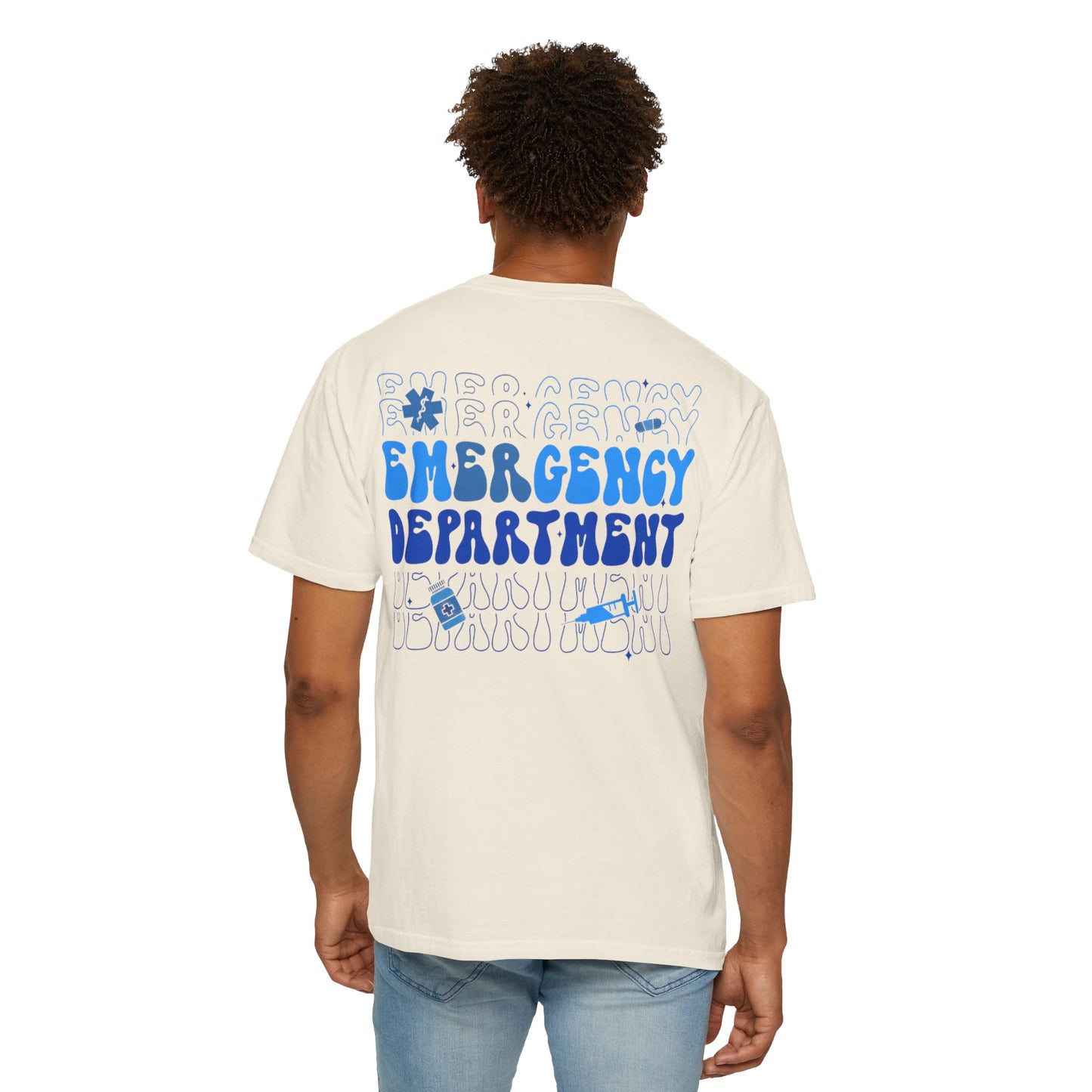 Blue Emergency Department Adult Shirt