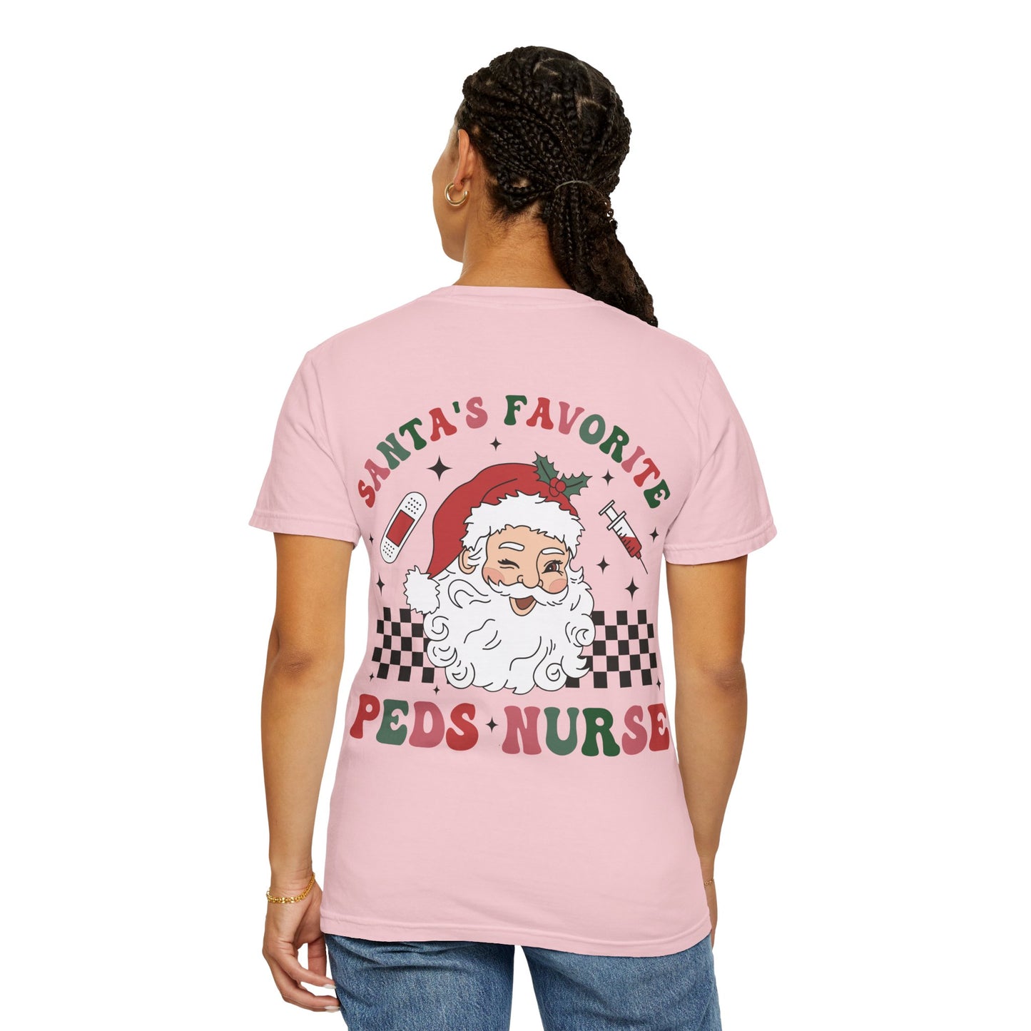 "Santa's Favorite" PEDS Nurse Shirt