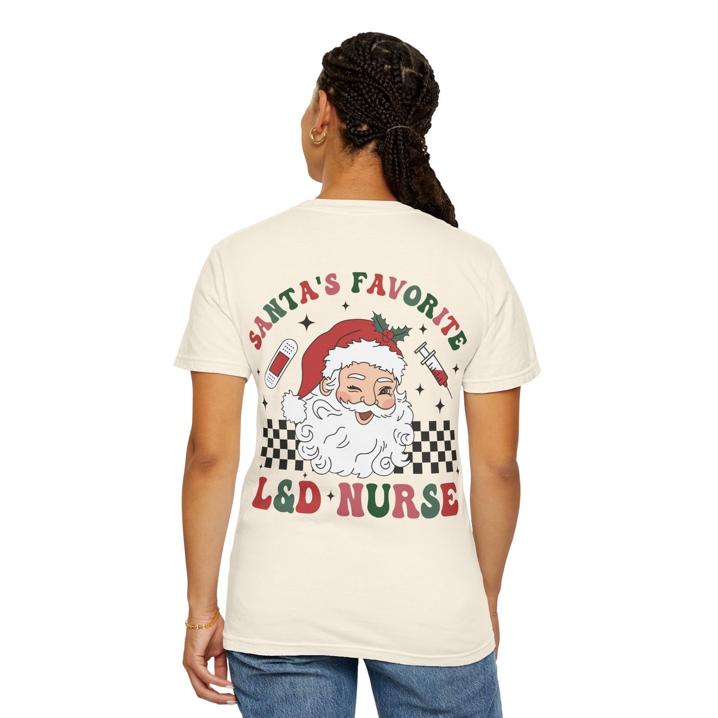 “Santa’s Favorite” Labor & Delivery Nurse Shirt