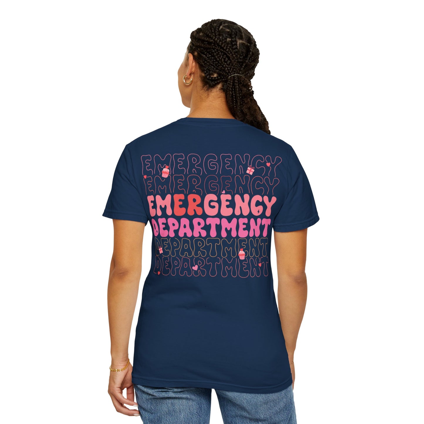 Pink Emergency Department Adult Shirt