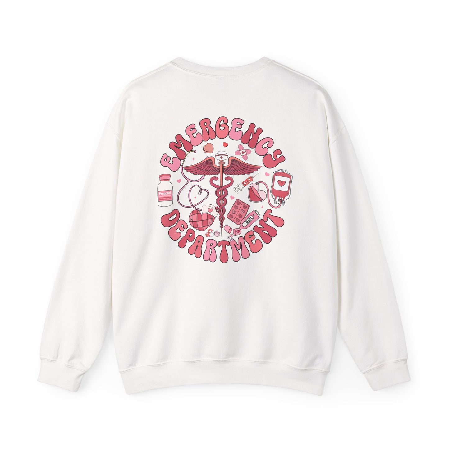 Emergency Department Valentine's Day Sweatshirt