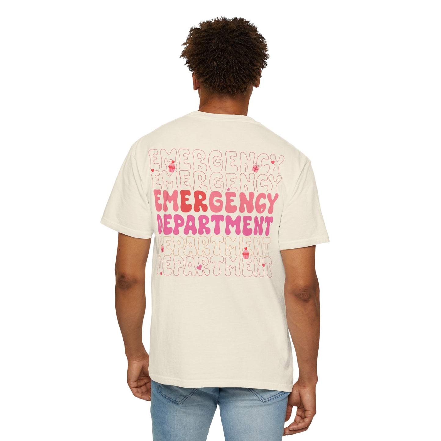 Pink Emergency Department Adult Shirt