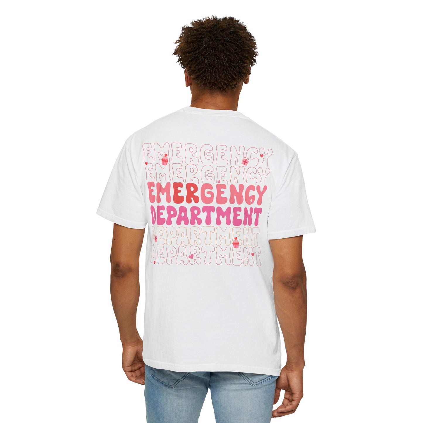 Pink Emergency Department Adult Shirt