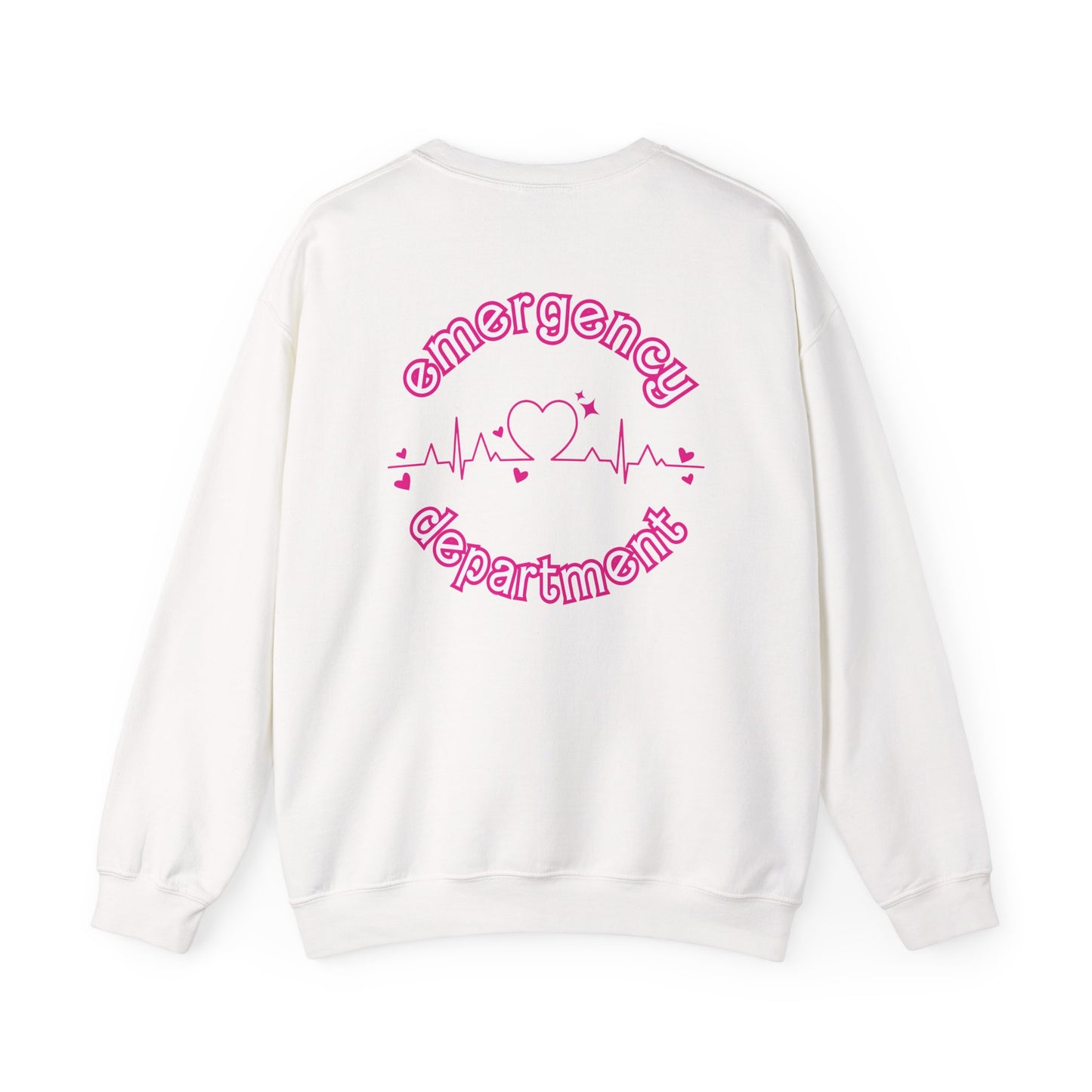 Pink Heartbeat ED Adult Sweatshirt