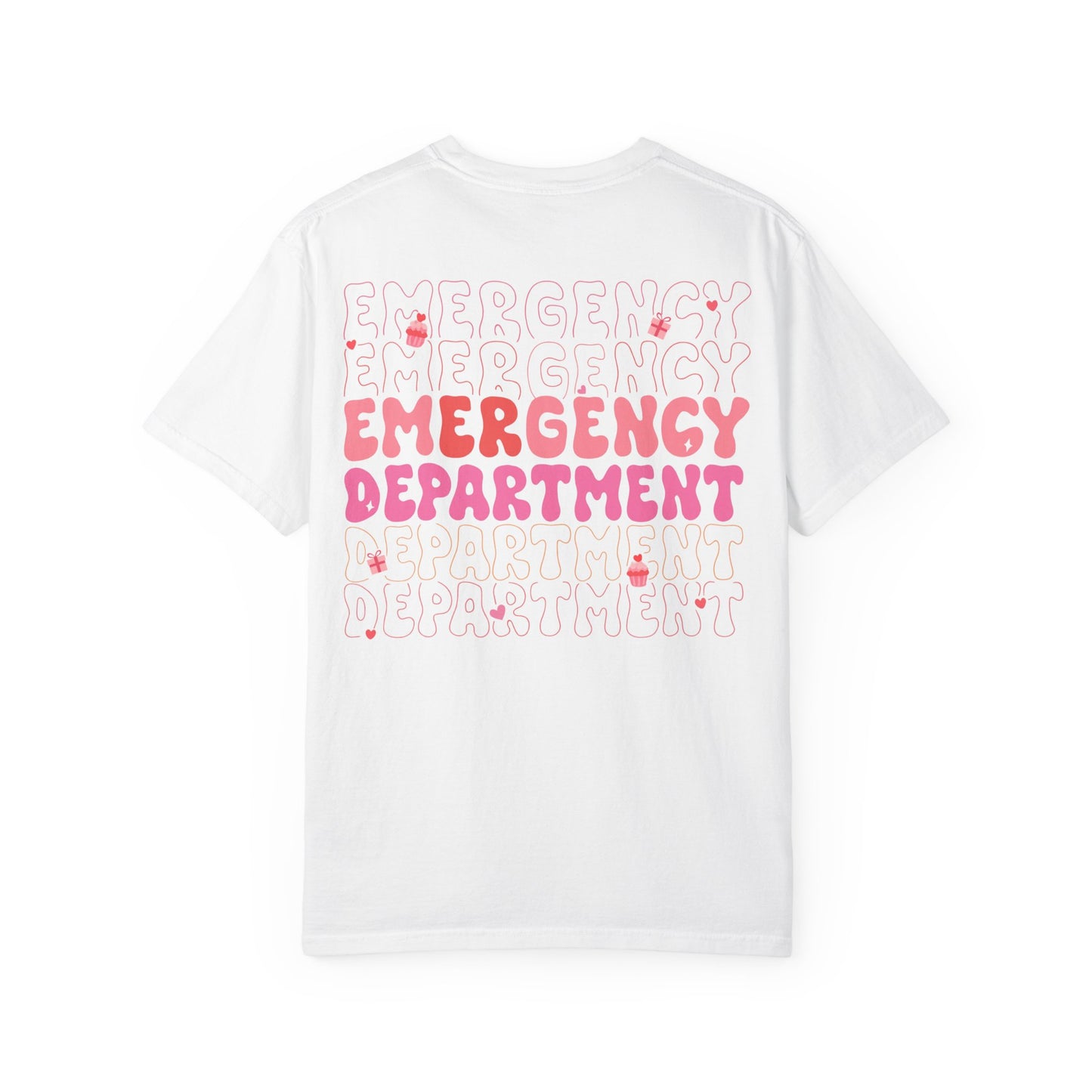 Pink Emergency Department Adult Shirt