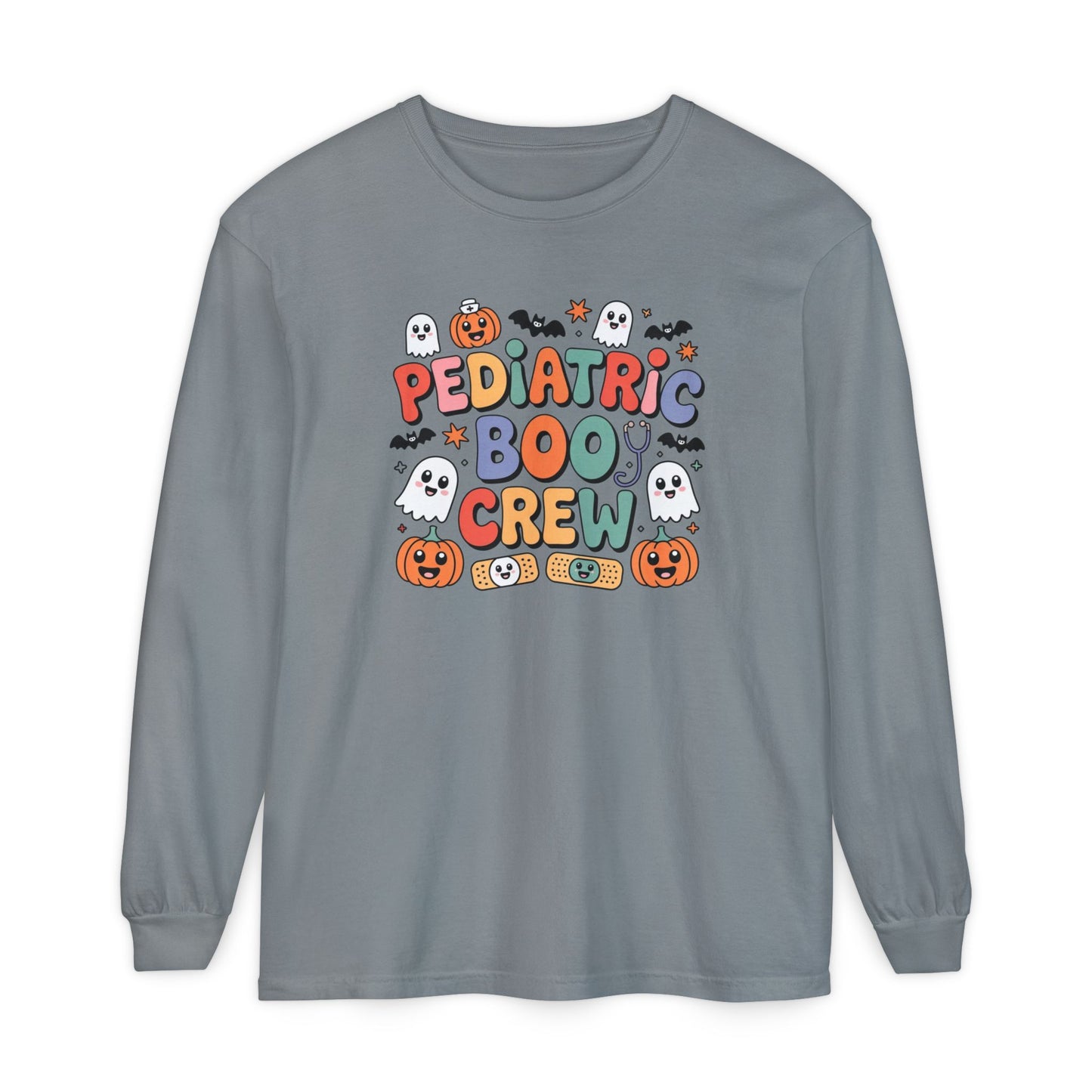 Halloween Pediatric Boo Crew Adult Shirt