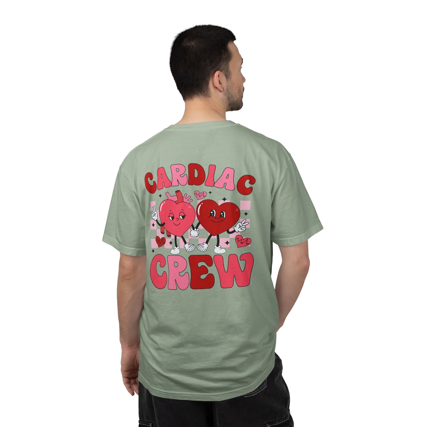 Cardiac Crew with Hearts Shirt