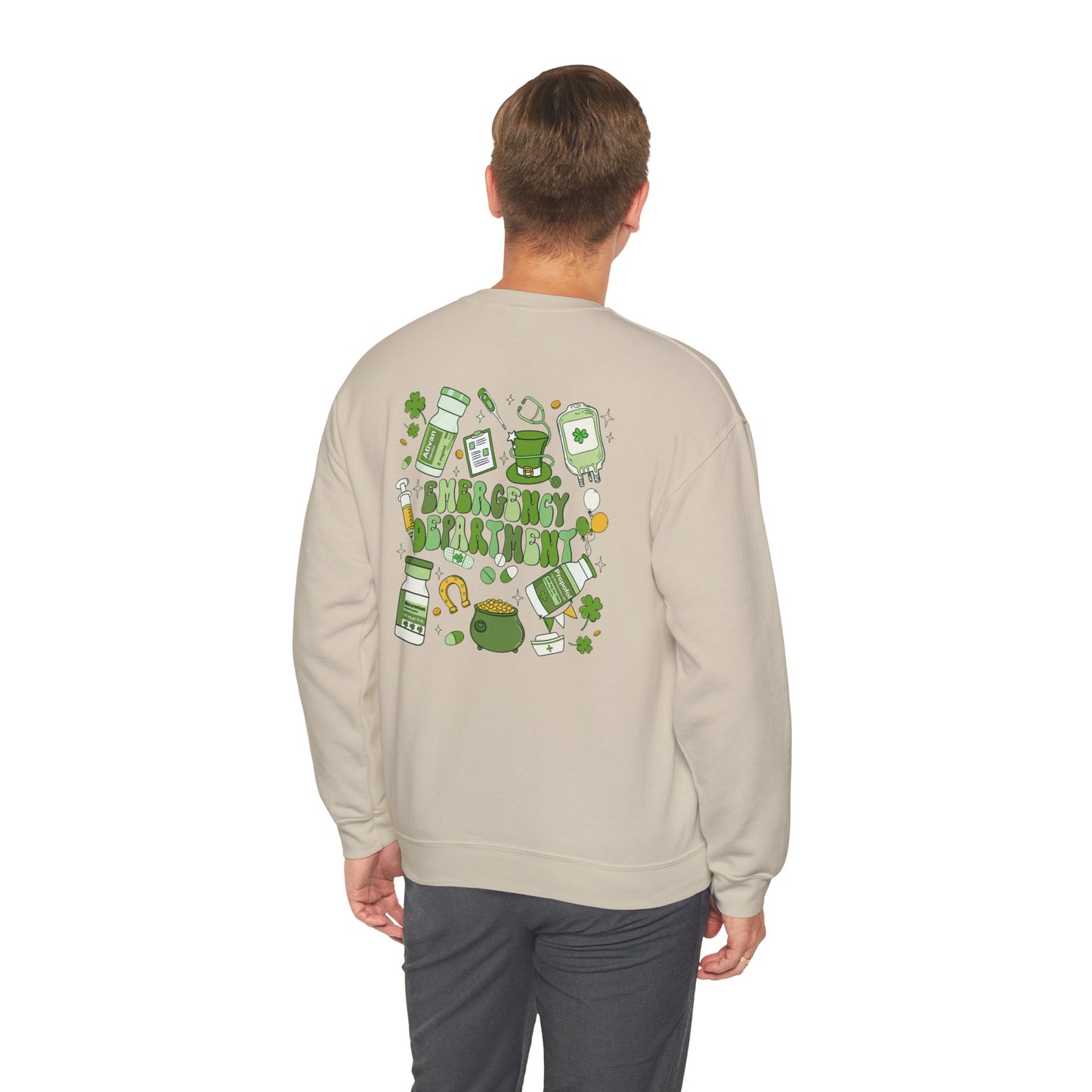 Emergency Department St. Patrick's Day Sweatshirt