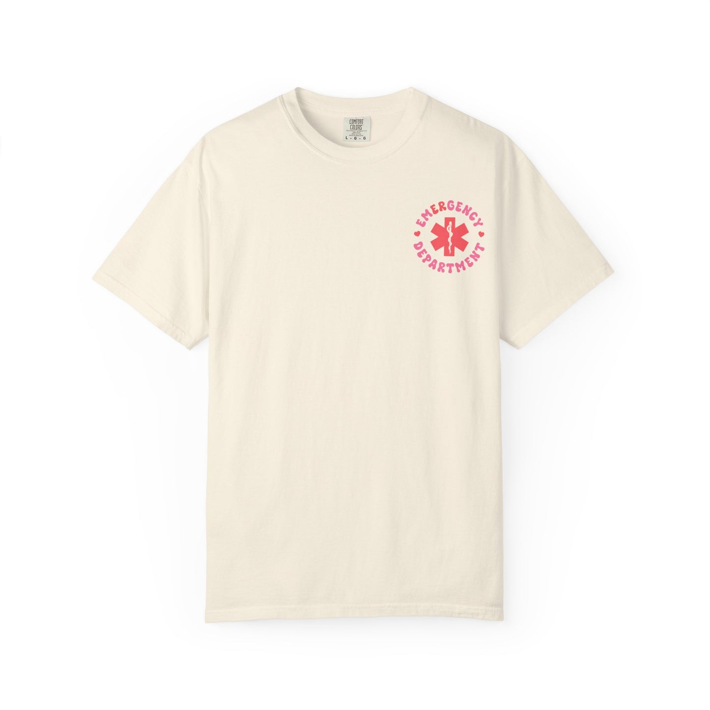 Pink Emergency Department Adult Shirt