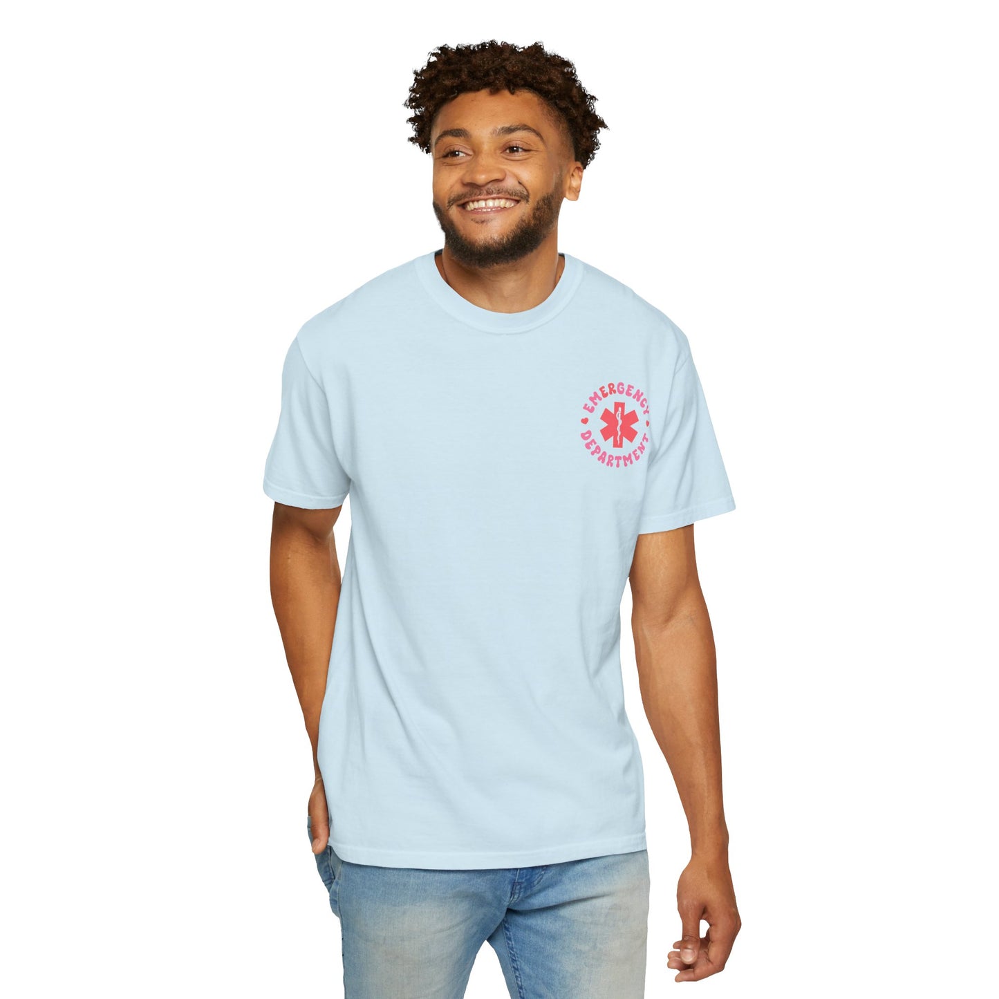 Pink Emergency Department Adult Shirt