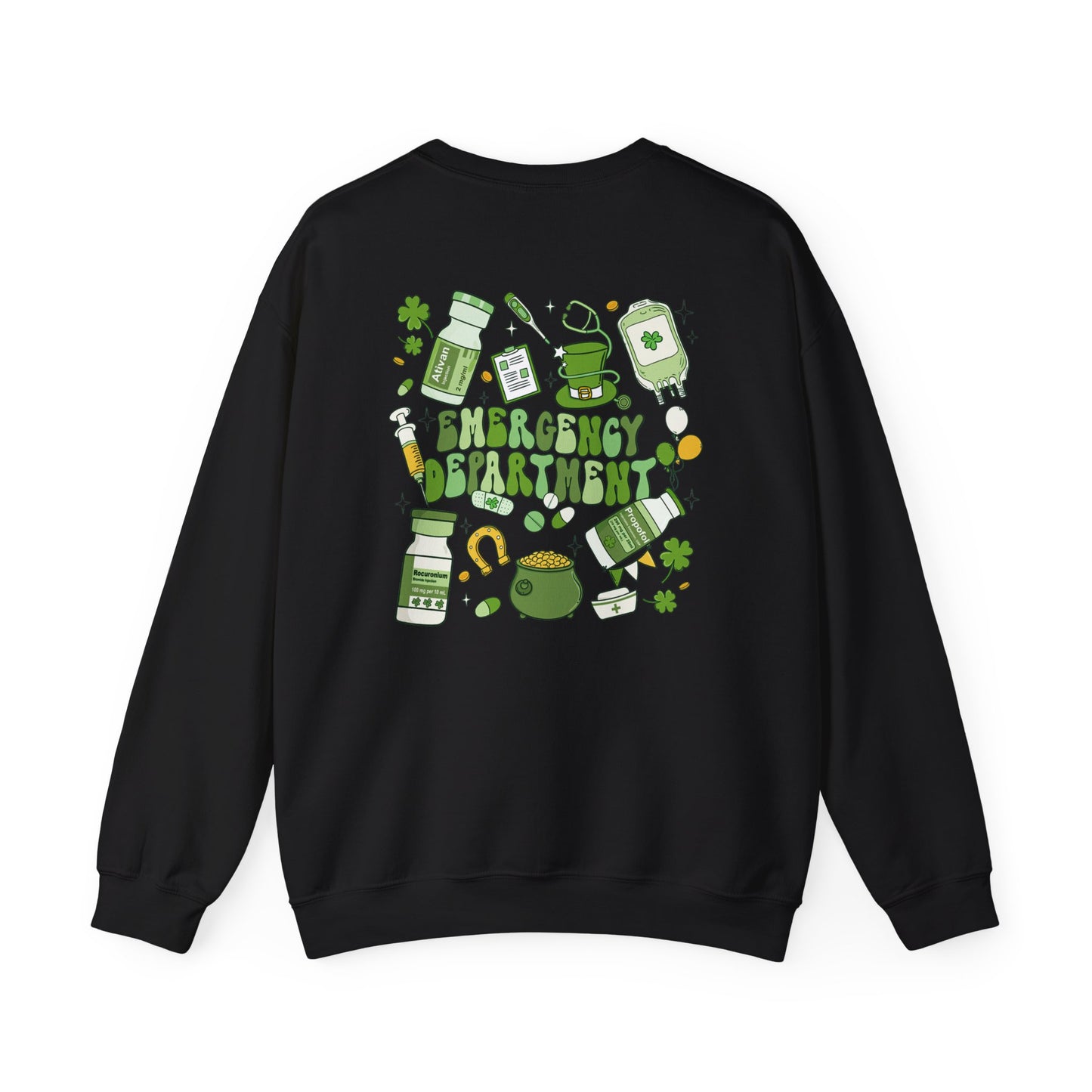 Emergency Department St. Patrick's Day Sweatshirt