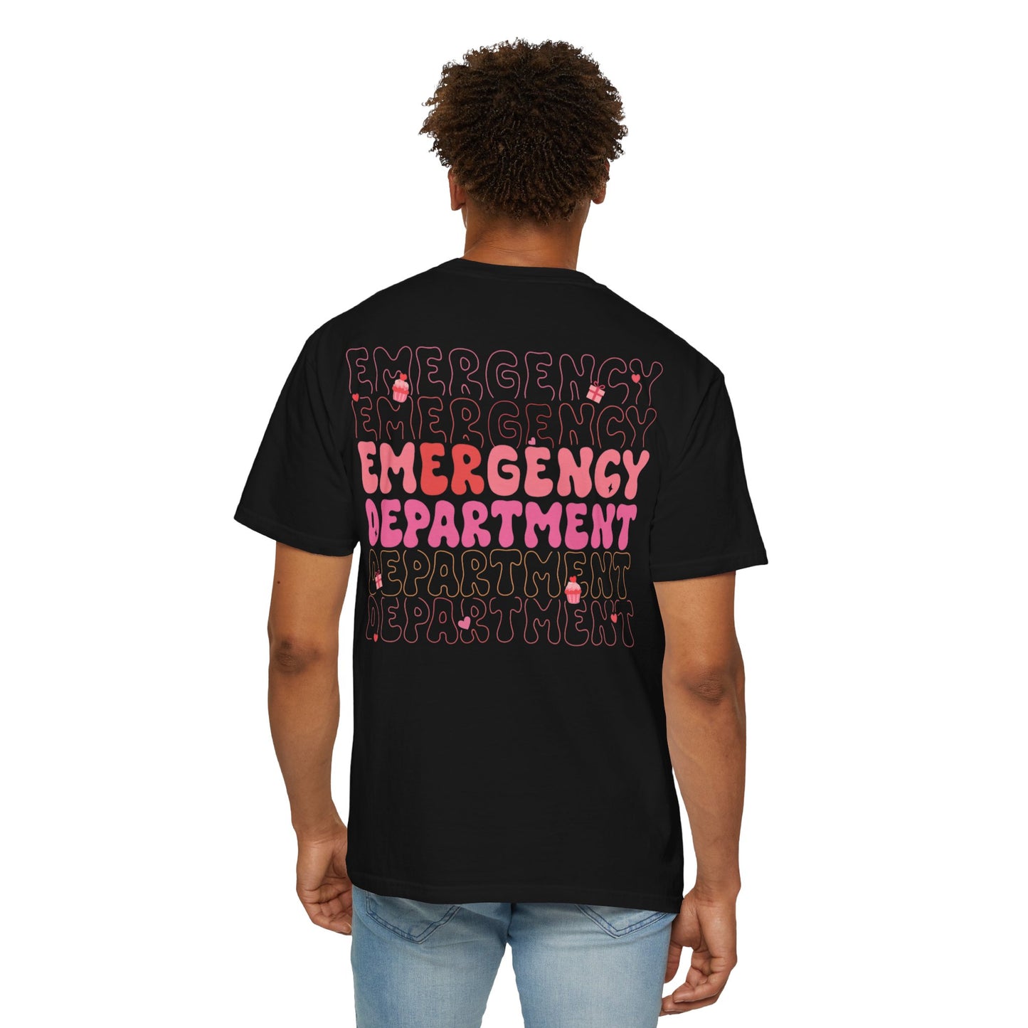 Pink Emergency Department Adult Shirt