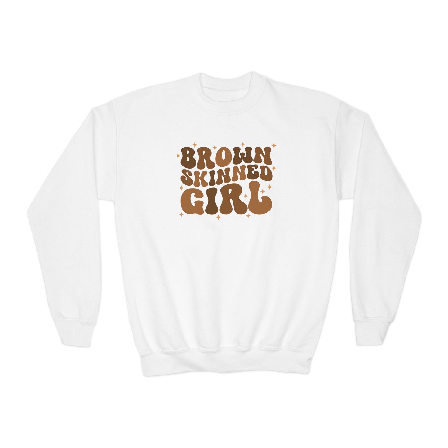 Brown Skinned Girl Youth Sweatshirt