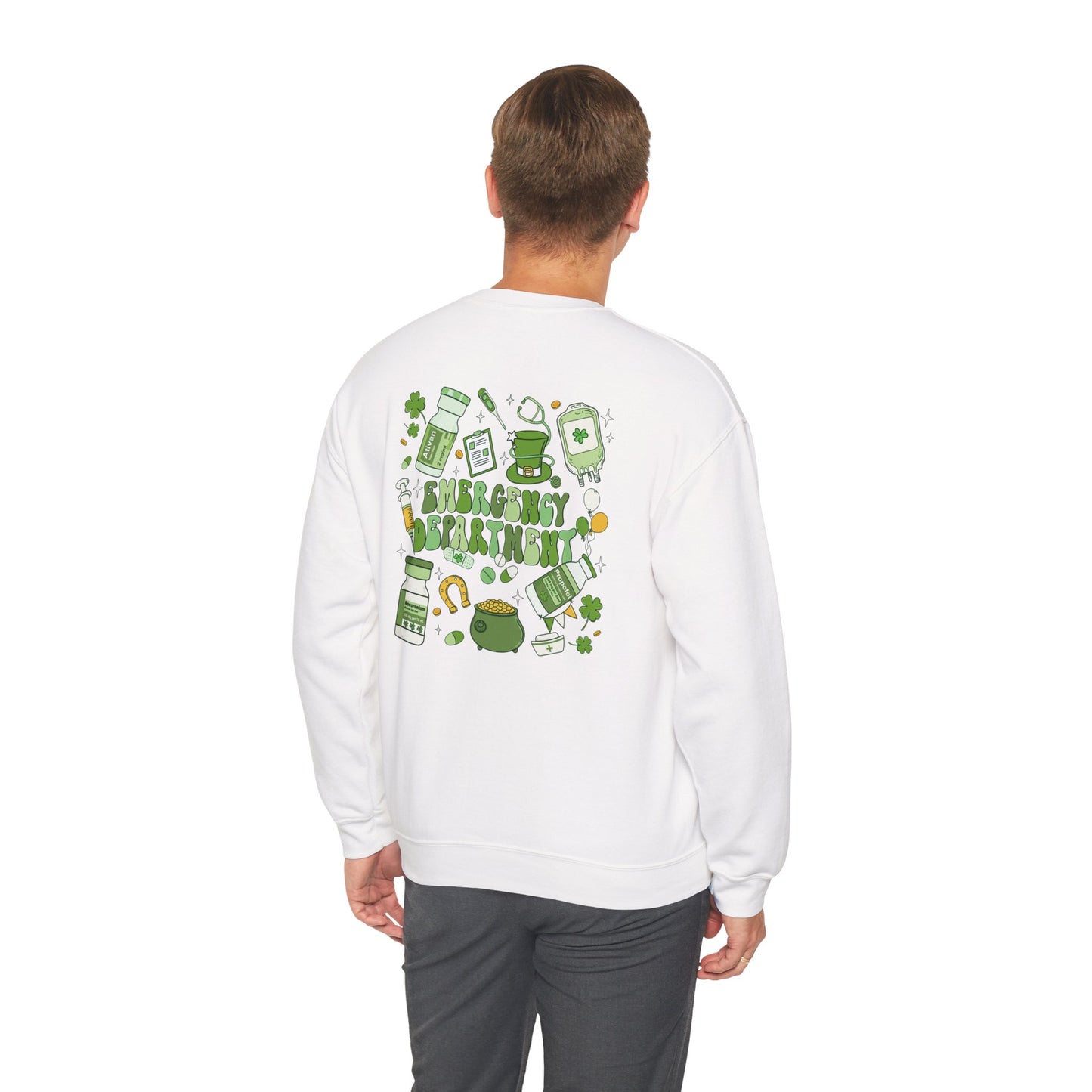 Emergency Department St. Patrick's Day Sweatshirt