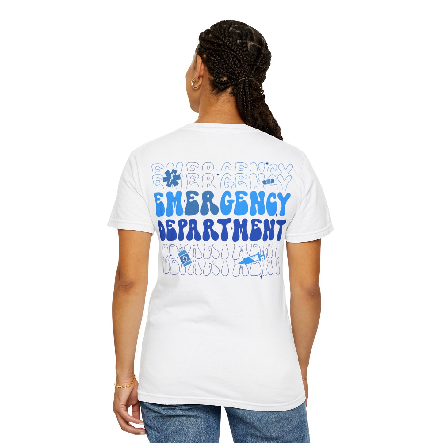 Blue Emergency Department Adult Shirt