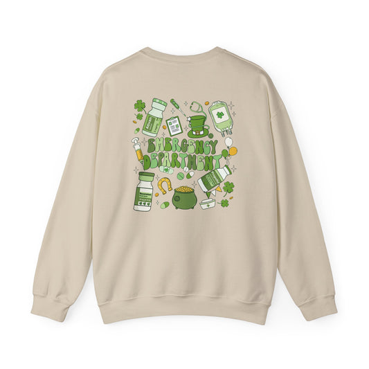 Emergency Department St. Patrick's Day Sweatshirt