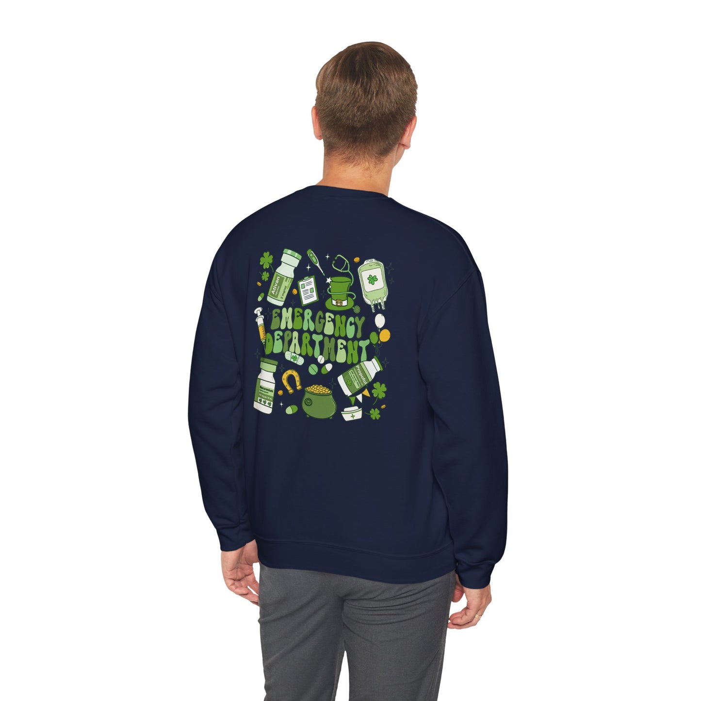 Emergency Department St. Patrick's Day Sweatshirt