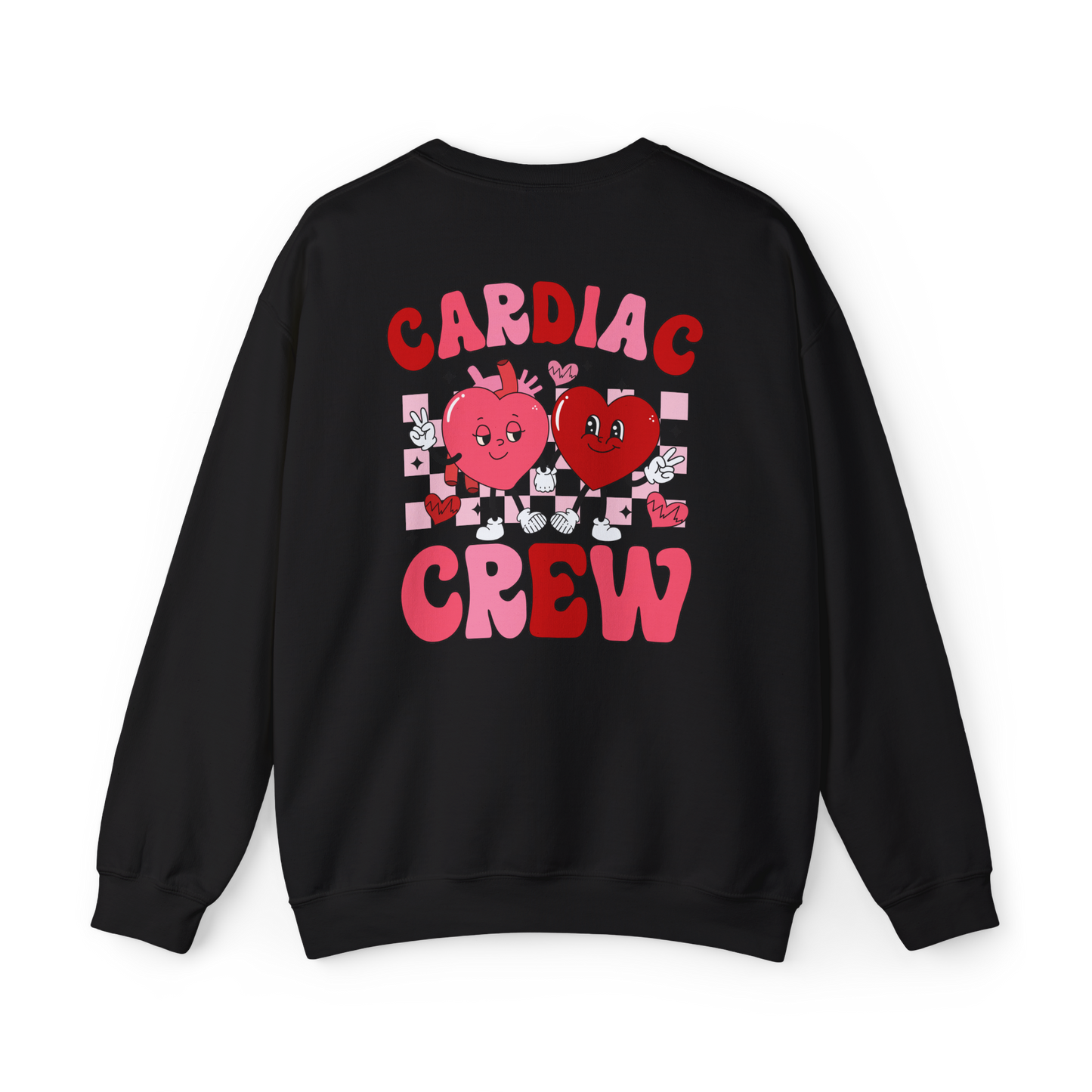 Cardiac Crew with Hearts Sweatshirt