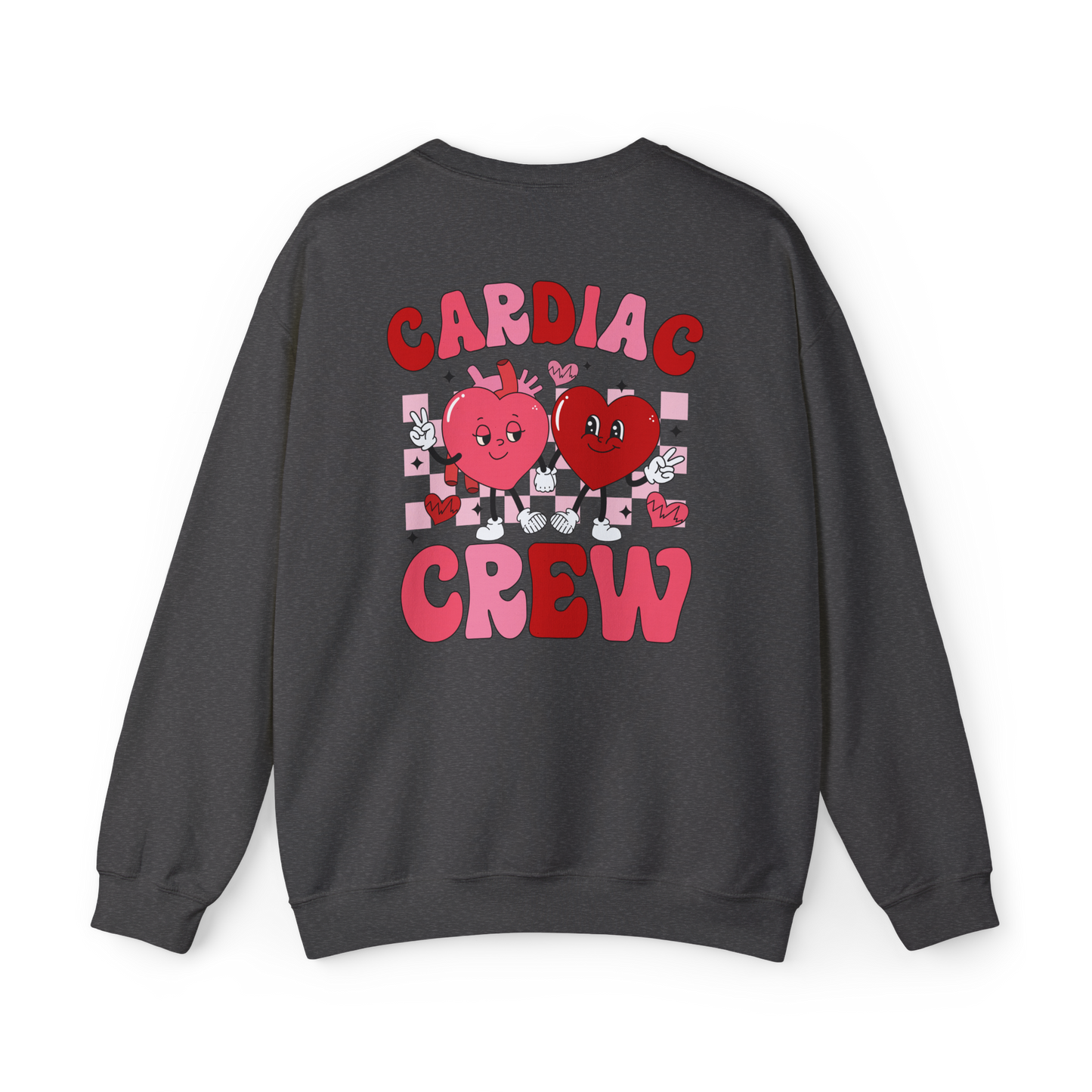 Cardiac Crew with Hearts Sweatshirt