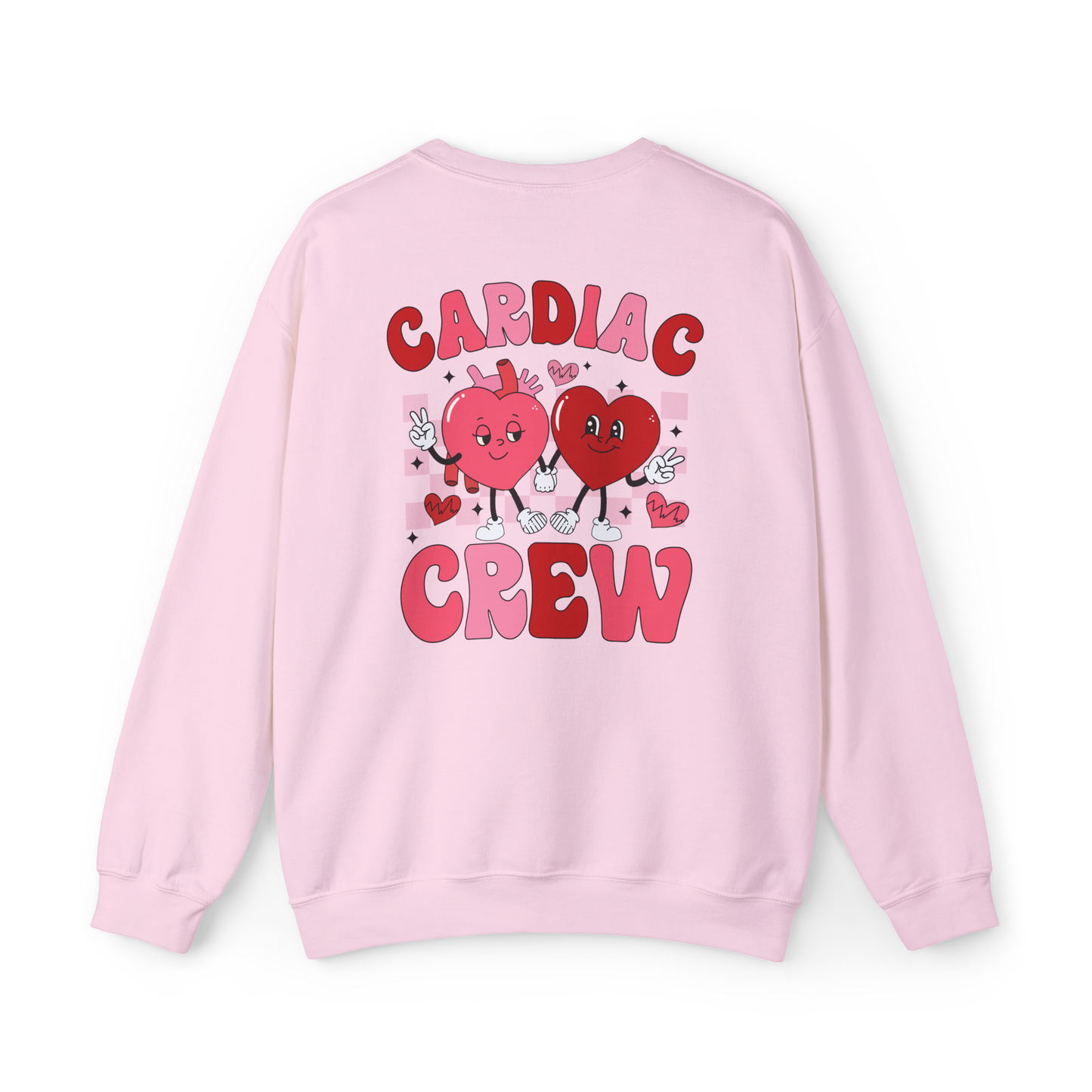 Cardiac Crew with Hearts Sweatshirt