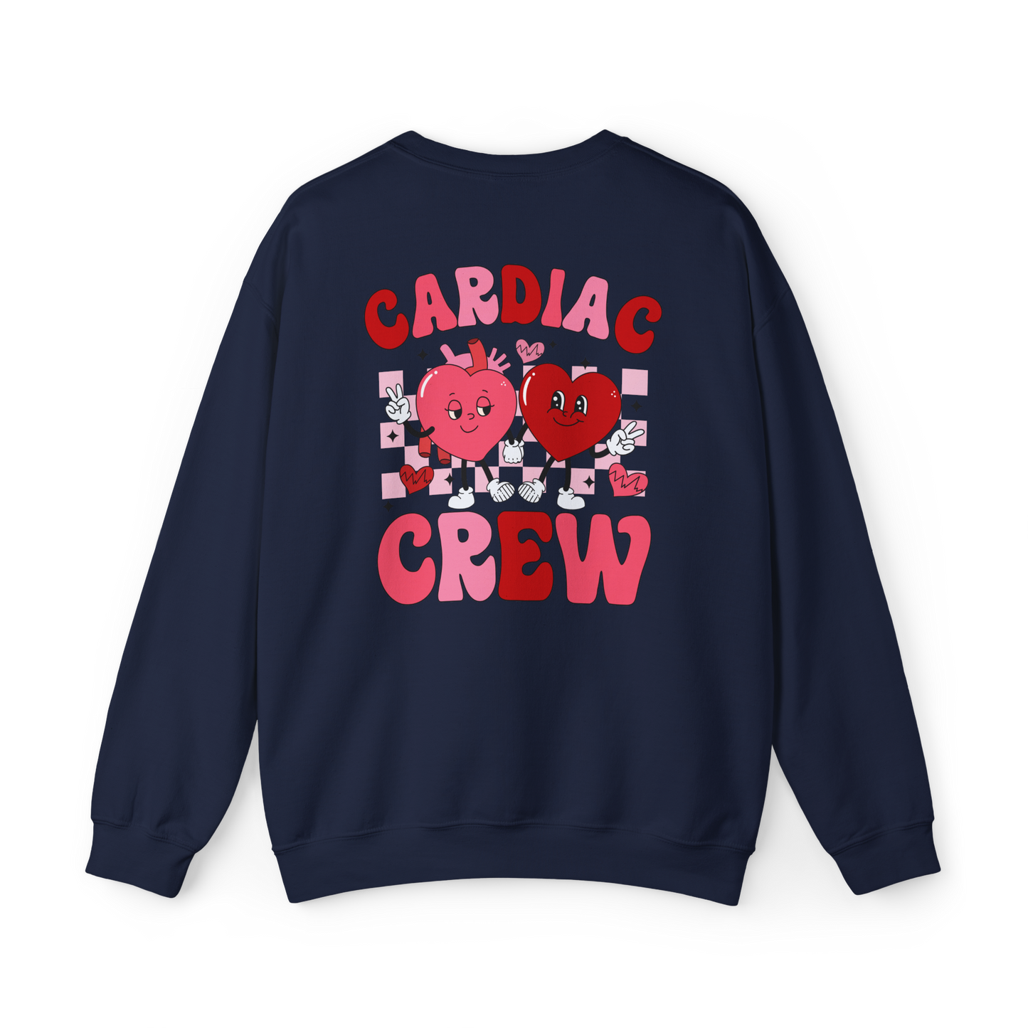 Cardiac Crew with Hearts Sweatshirt