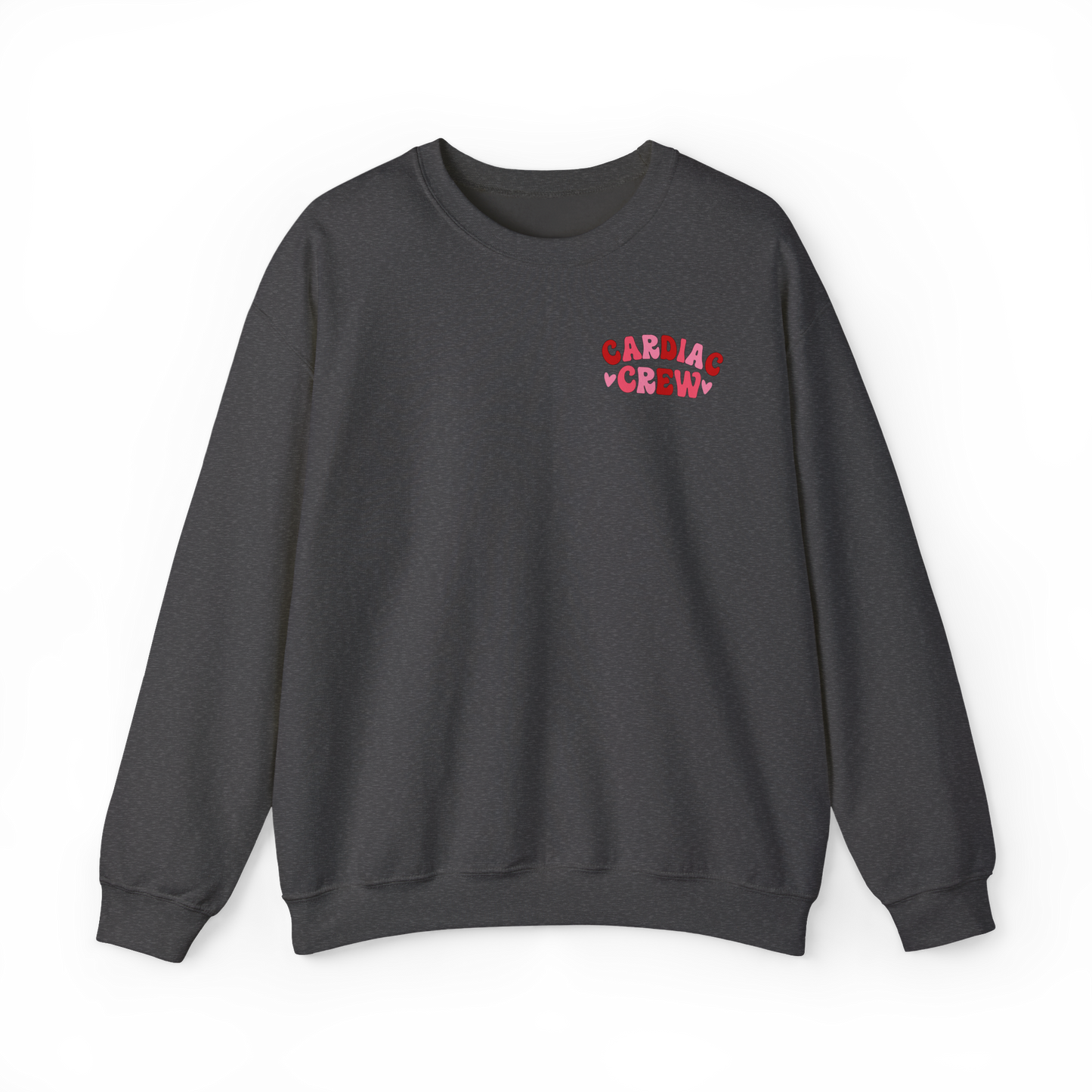Cardiac Crew with Hearts Sweatshirt