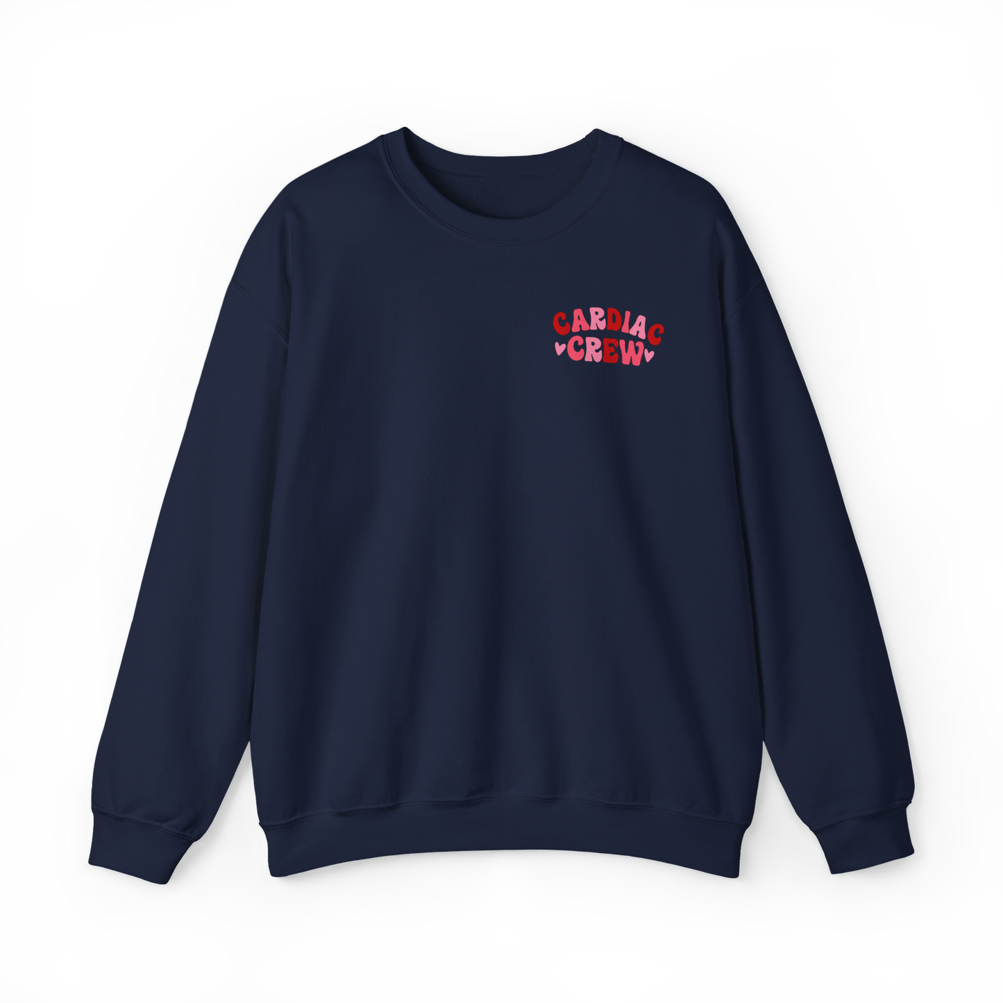 Cardiac Crew with Hearts Sweatshirt
