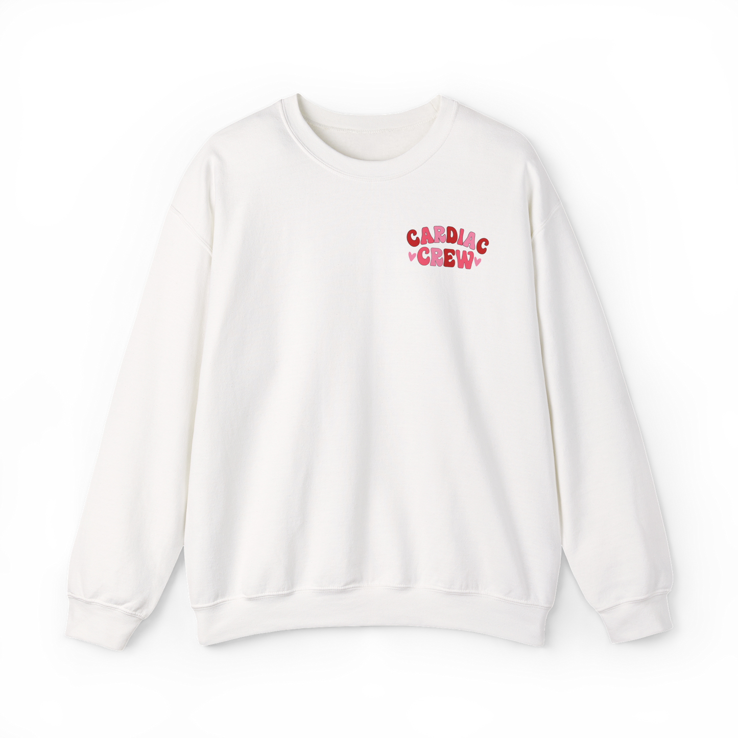 Cardiac Crew with Hearts Sweatshirt