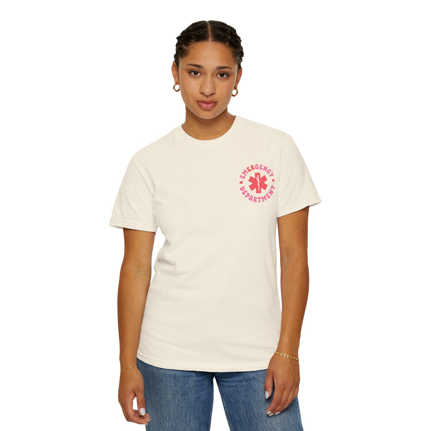 Pink Emergency Department Adult Shirt