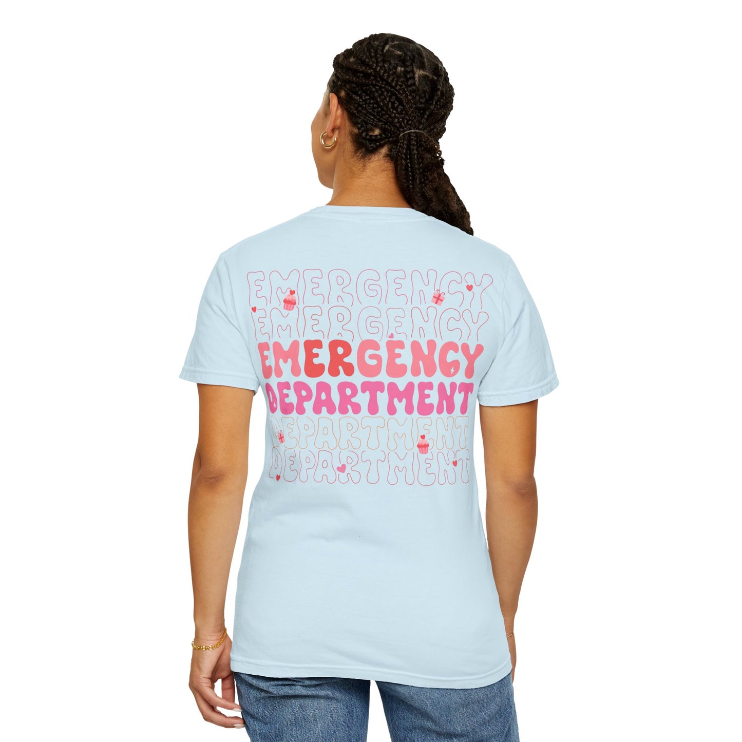 Pink Emergency Department Adult Shirt