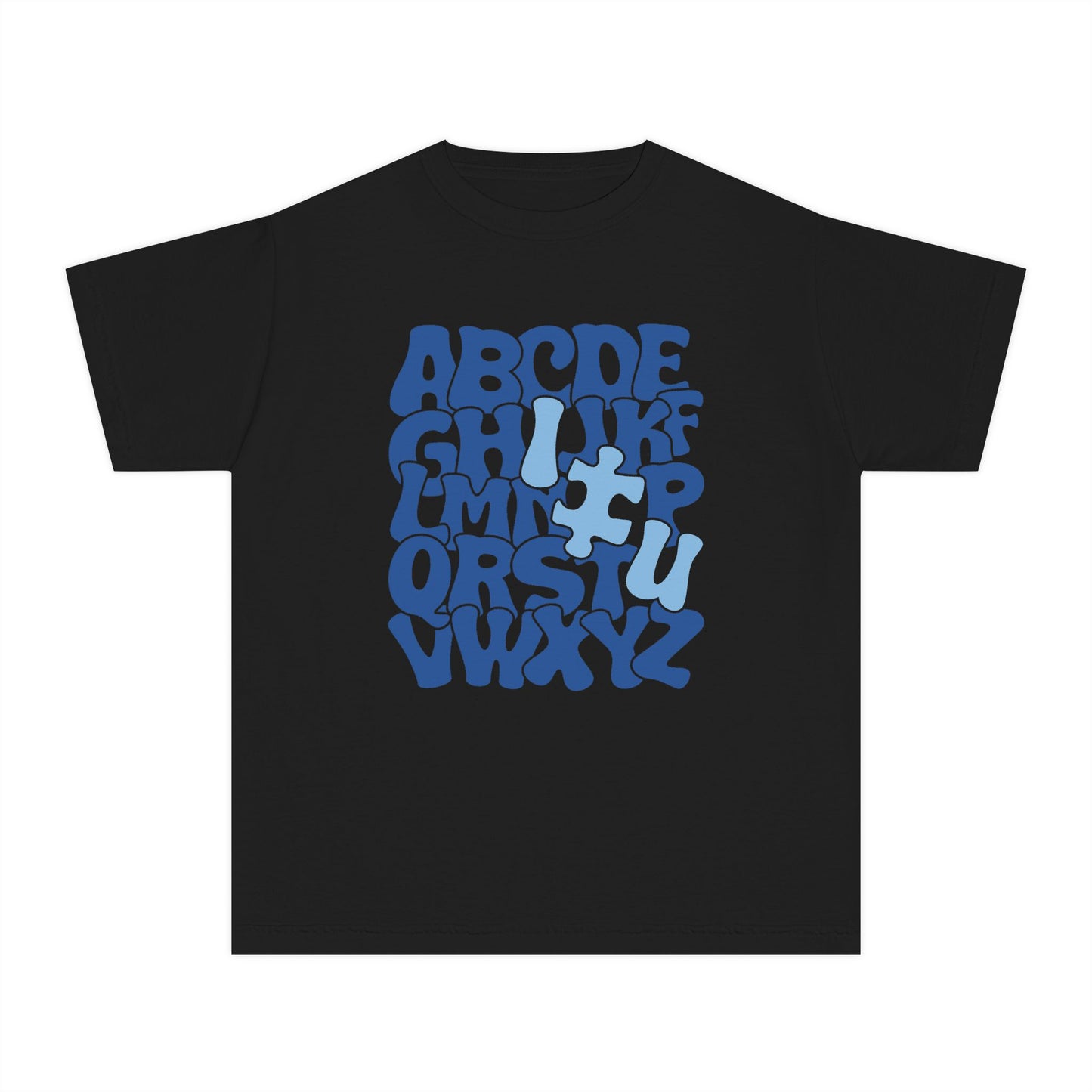 Autism Alphabet Puzzle Youth Shirt
