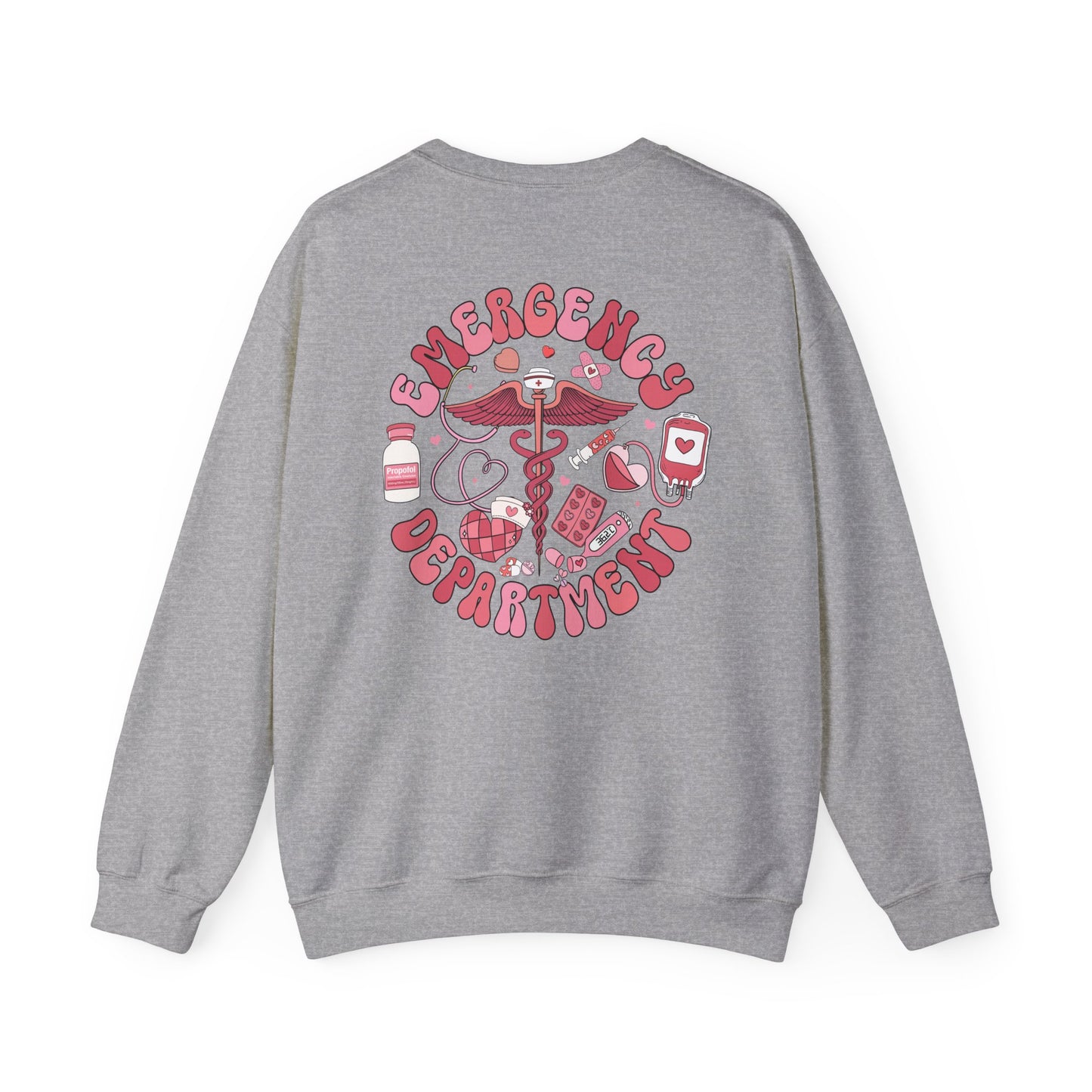 Emergency Department Valentine's Day | Adult Sweatshirt
