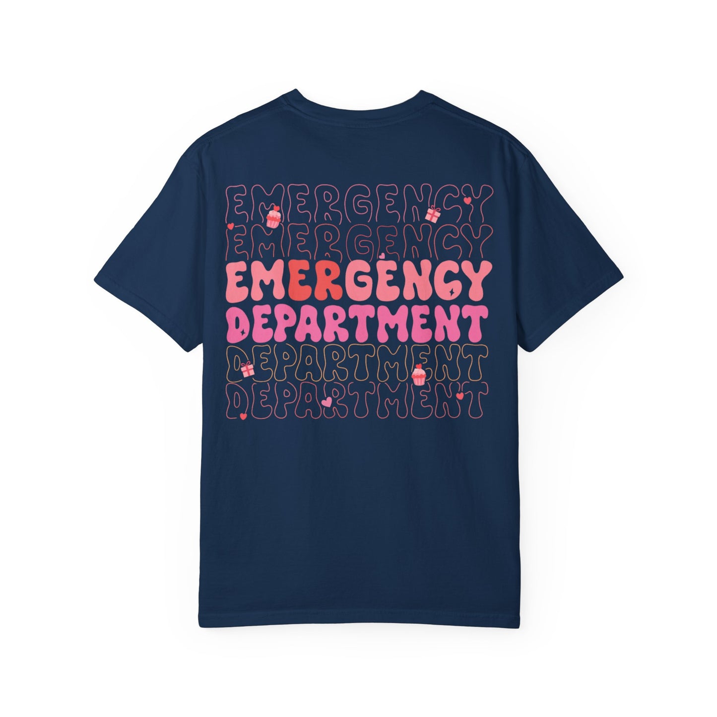 Pink Emergency Department Adult Shirt