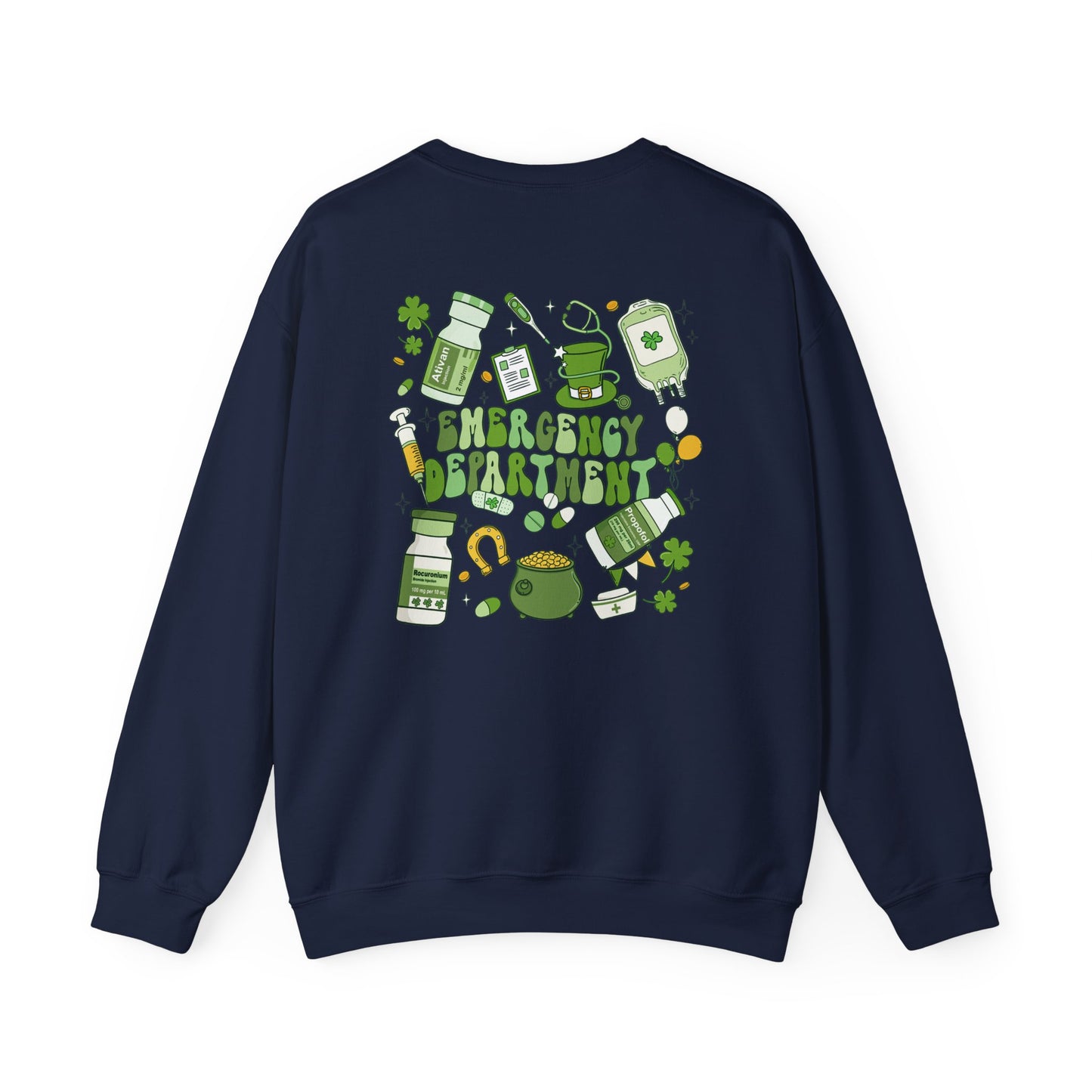 Emergency Department St. Patrick's Day Sweatshirt