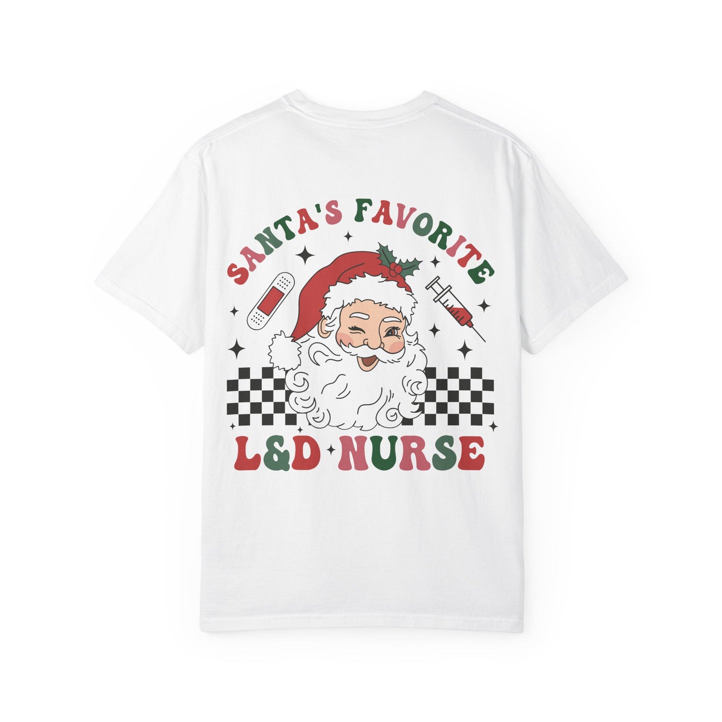 “Santa’s Favorite” Labor & Delivery Nurse Shirt