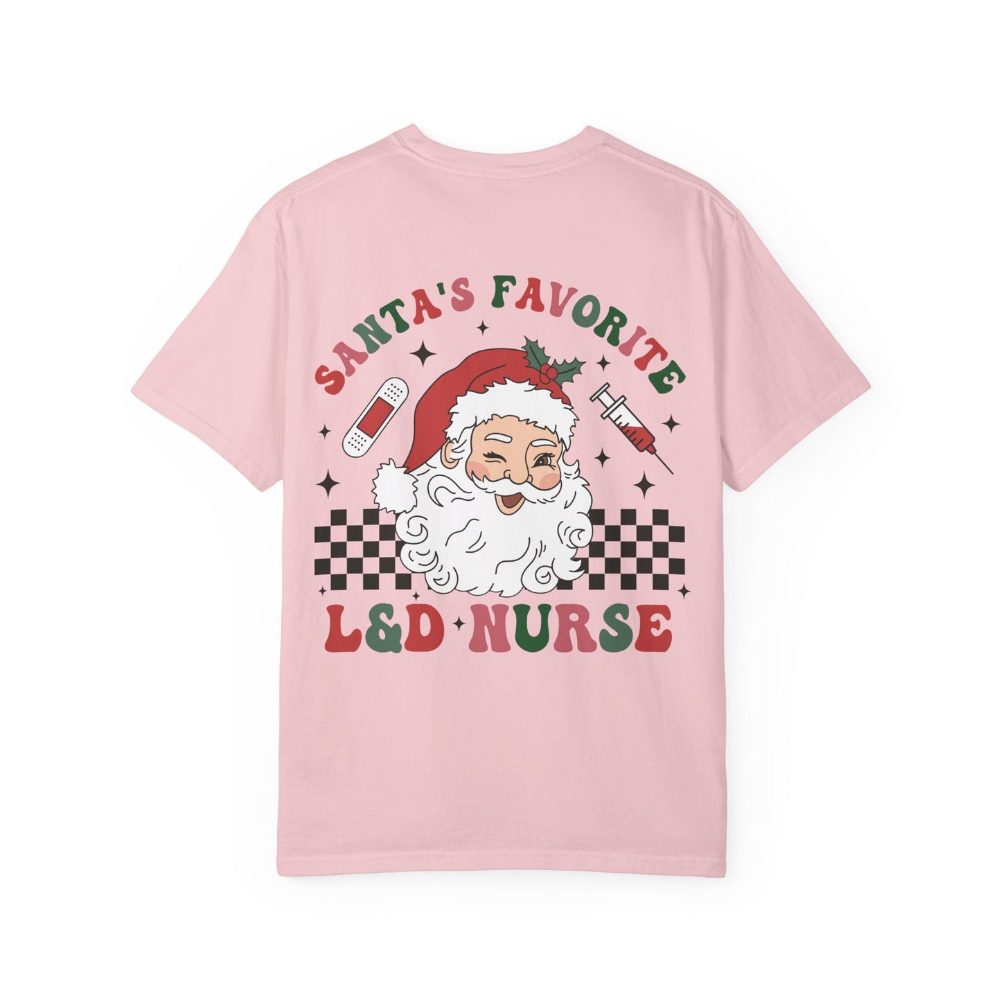 “Santa’s Favorite” Labor & Delivery Nurse Shirt