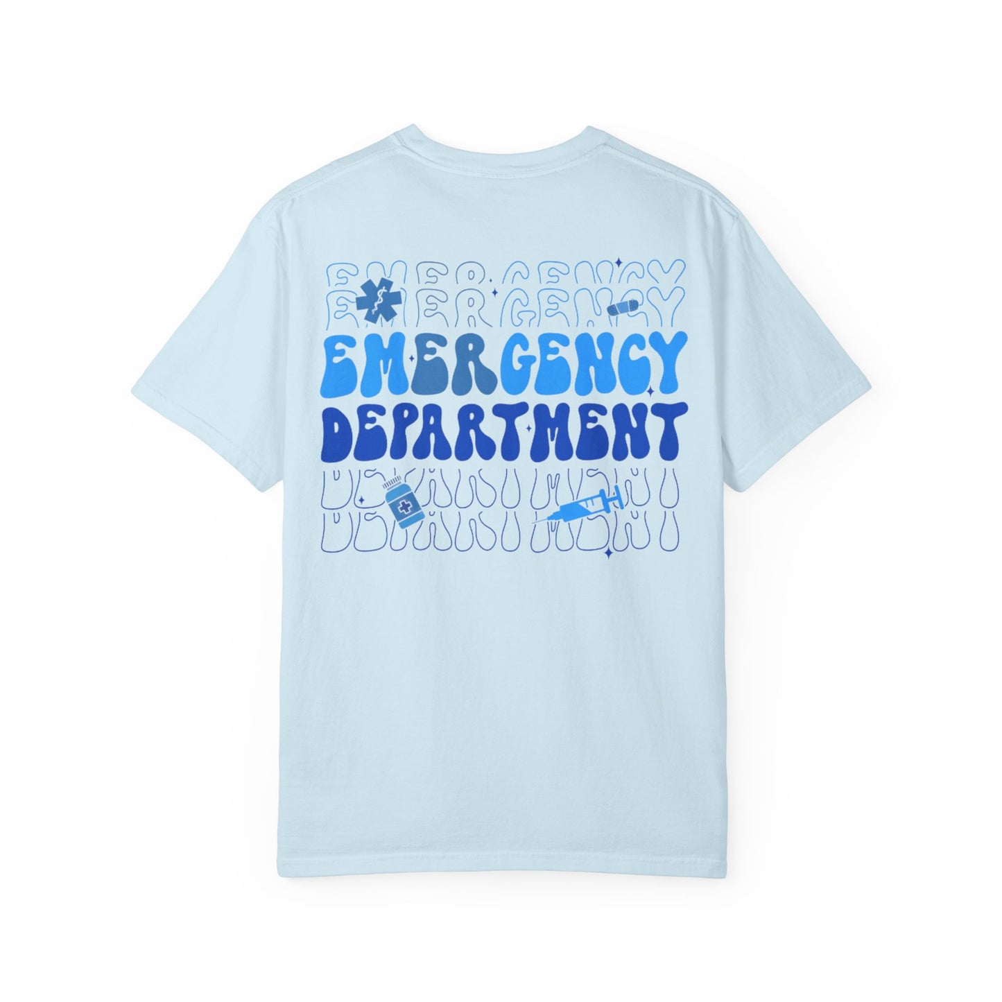 Blue Emergency Department Adult Shirt
