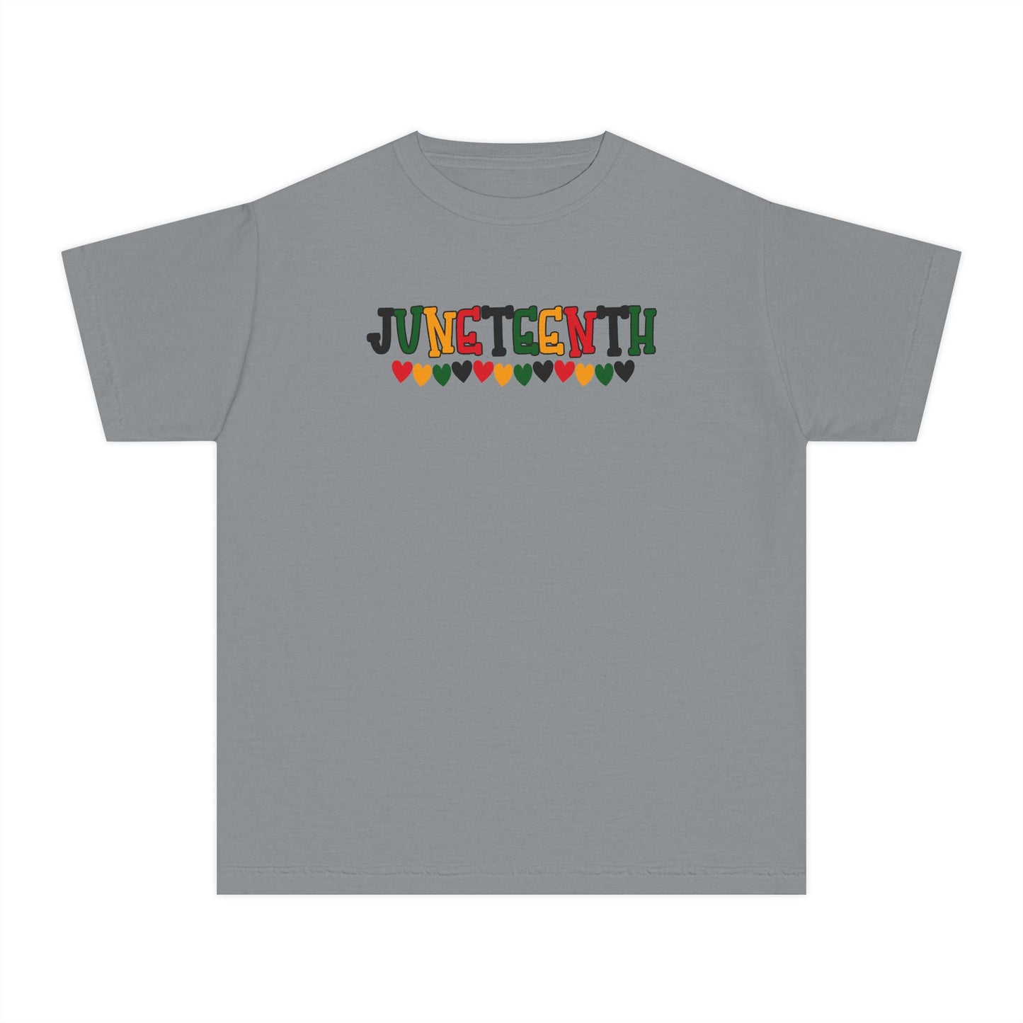 Juneteenth Hearts Youth Shirt